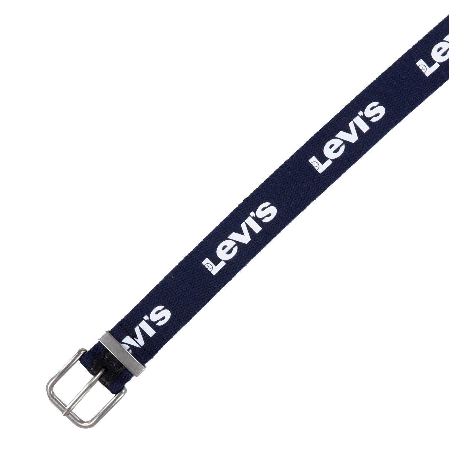 LEVIS Belte m/logo Mørkeblå