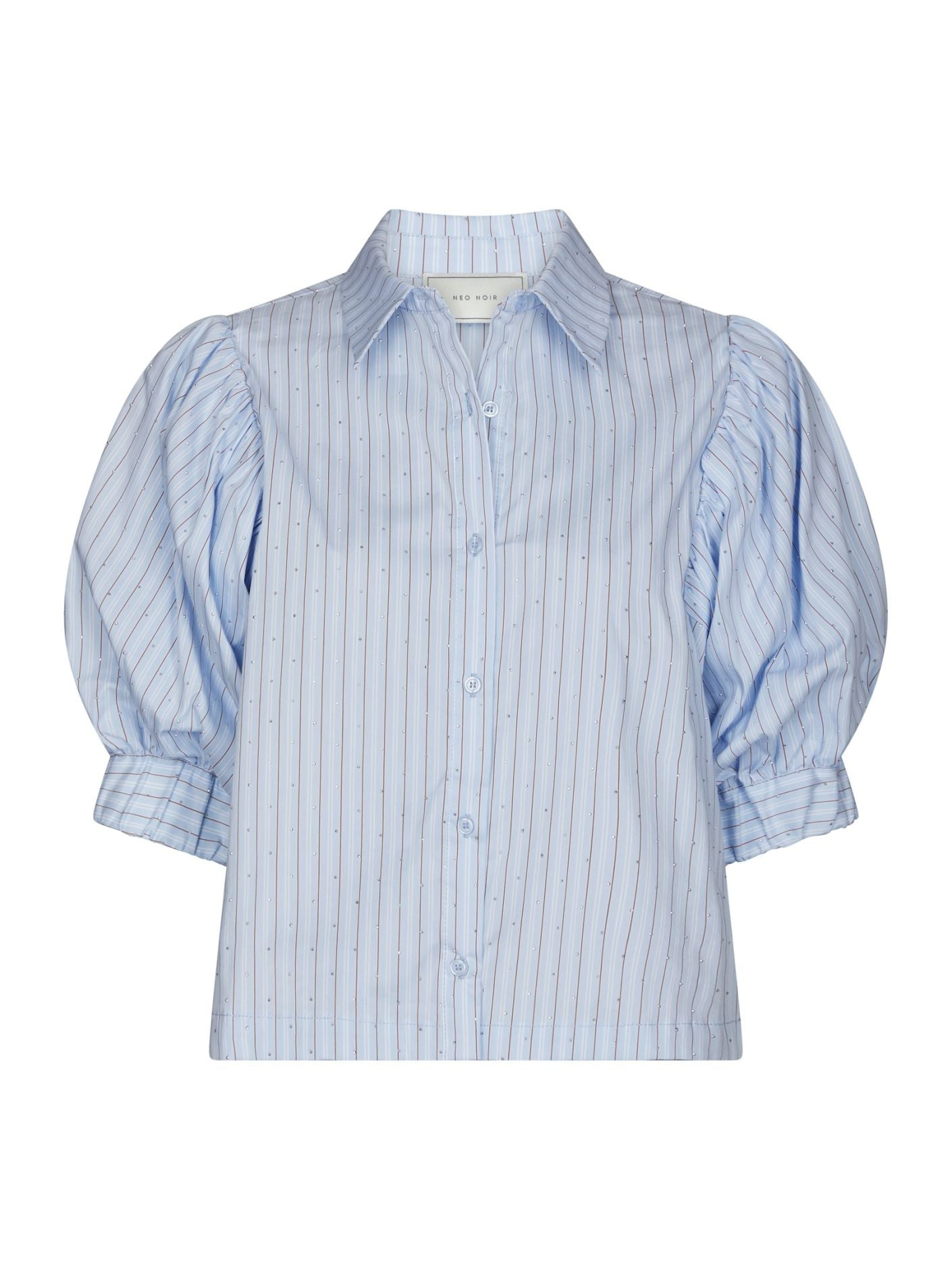 NEO NOIR Etta Stripe Stone Shirt