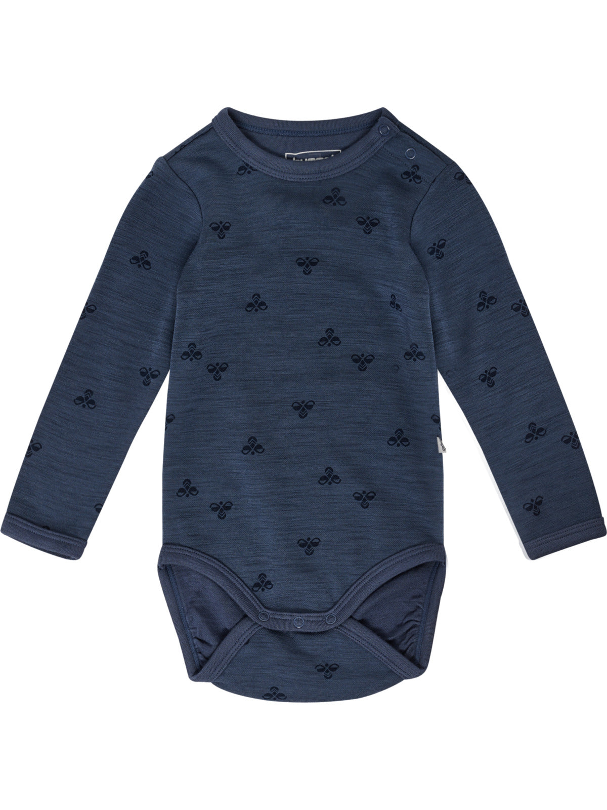 HUMMEL 0-4ÅR Ullbody Vintage Indigo