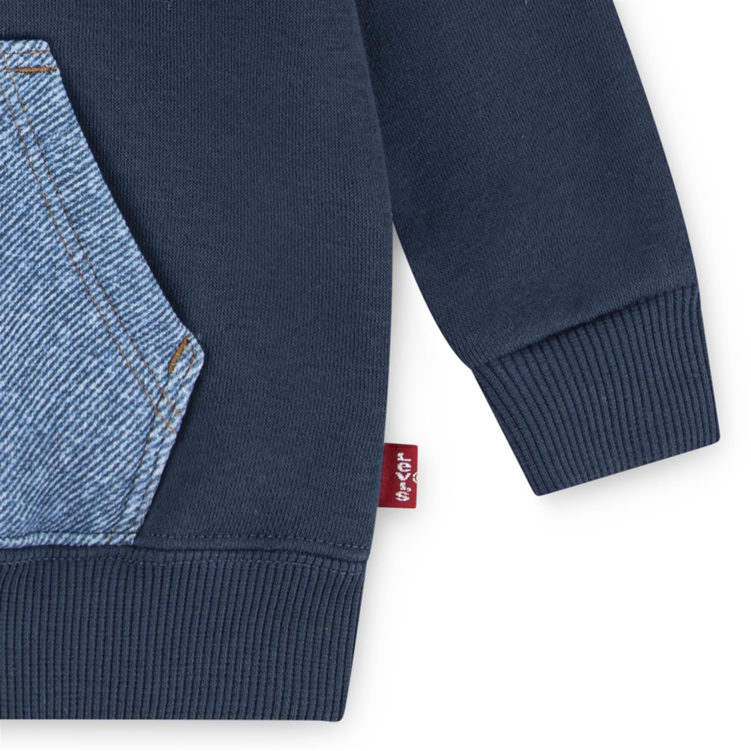 LEVIS 0-3ÅR Hettejakke Blå