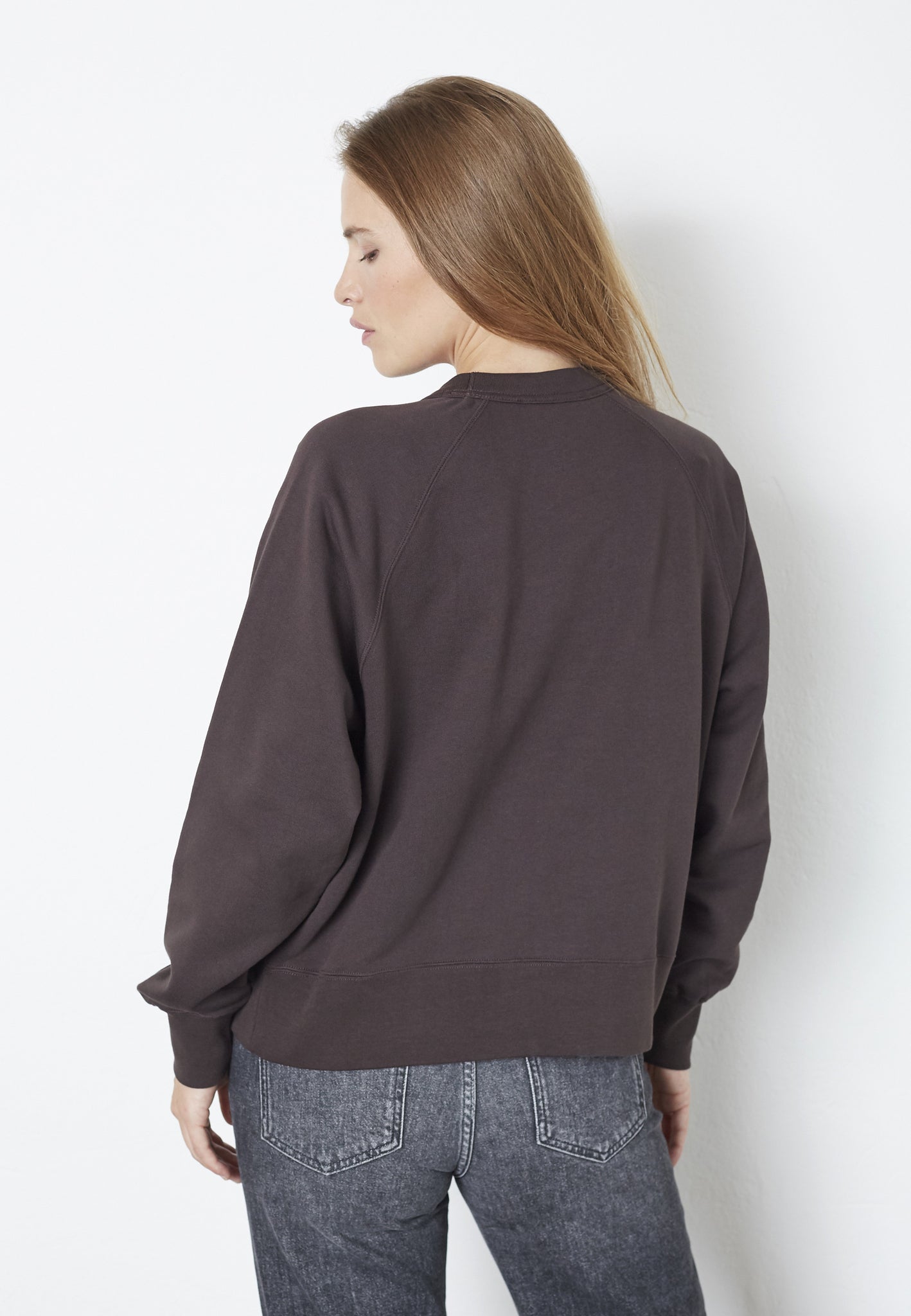 CO´ COUTURE Eris Emb Sweat Dark brown