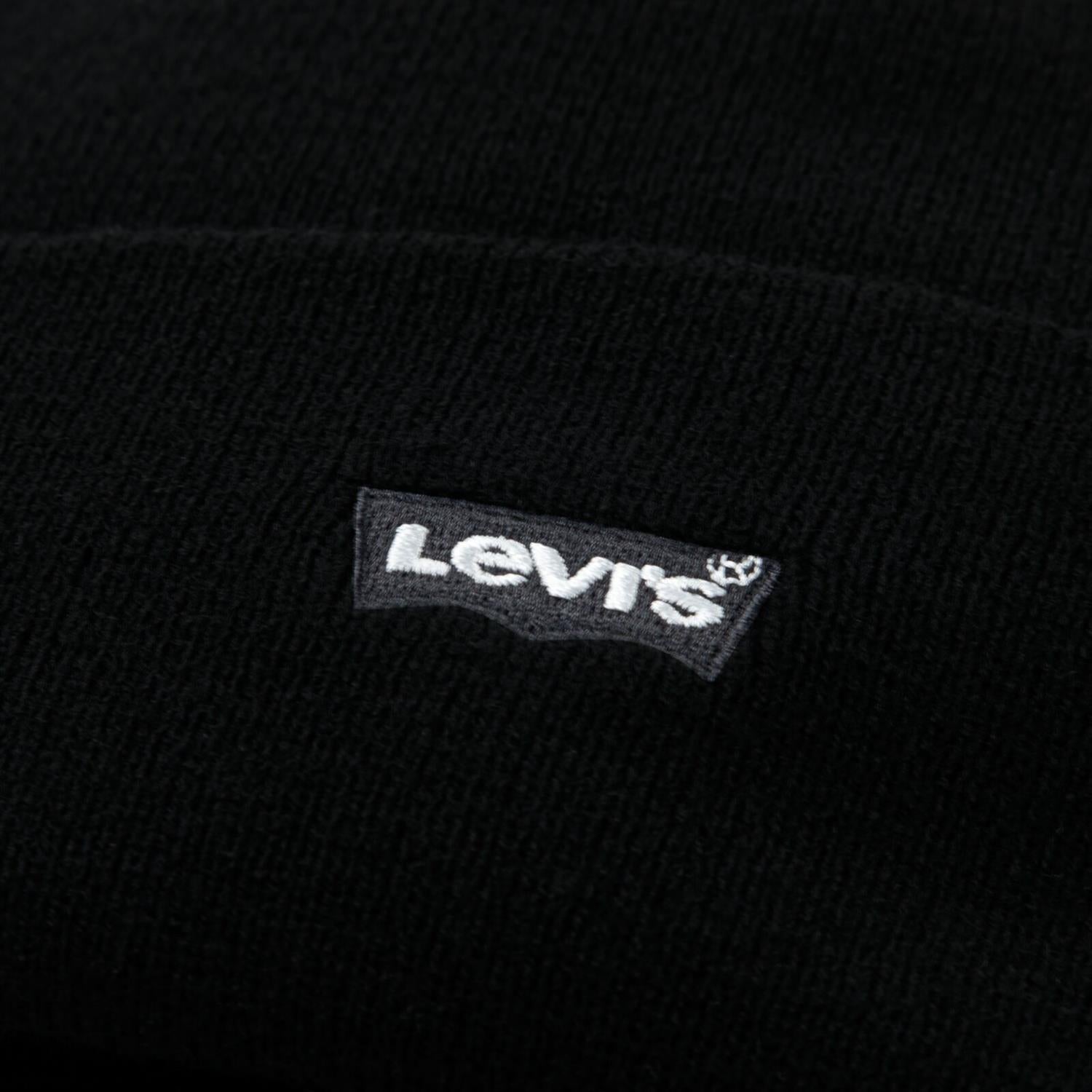 LEVIS 4-14ÅR Batwing Beanie Svart
