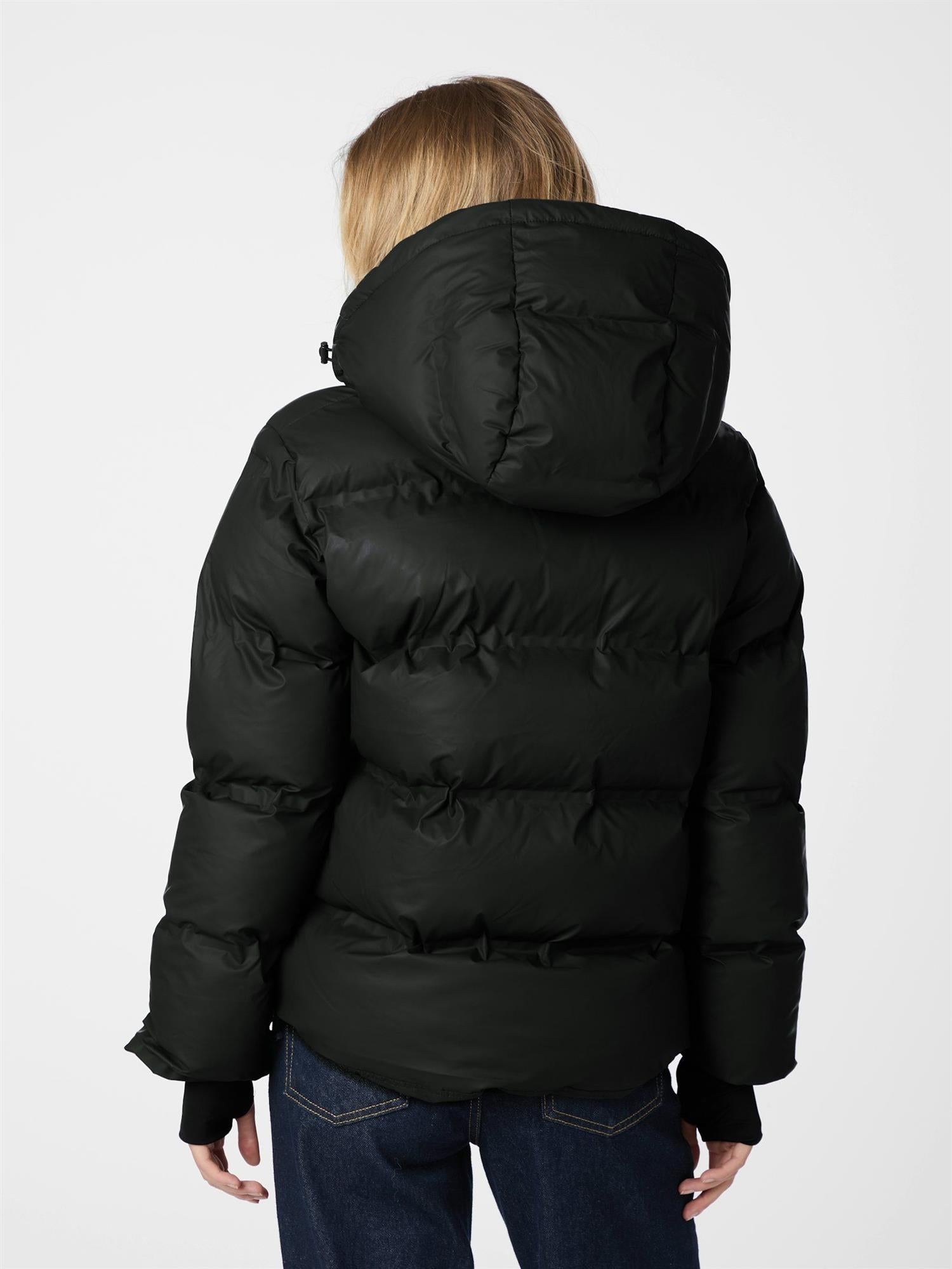 NEO NOIR Fox C Puffer Jacket Black Sort