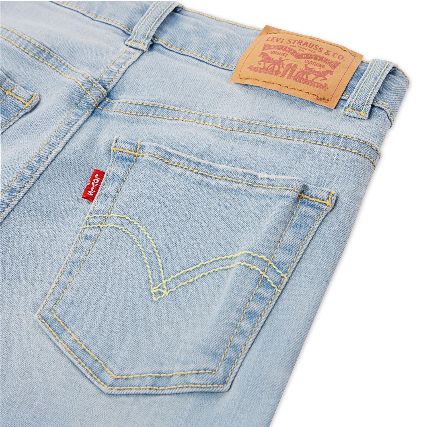 LEVIS 4-14ÅR 726 High Rise Flare Jeans Lys Dongeri