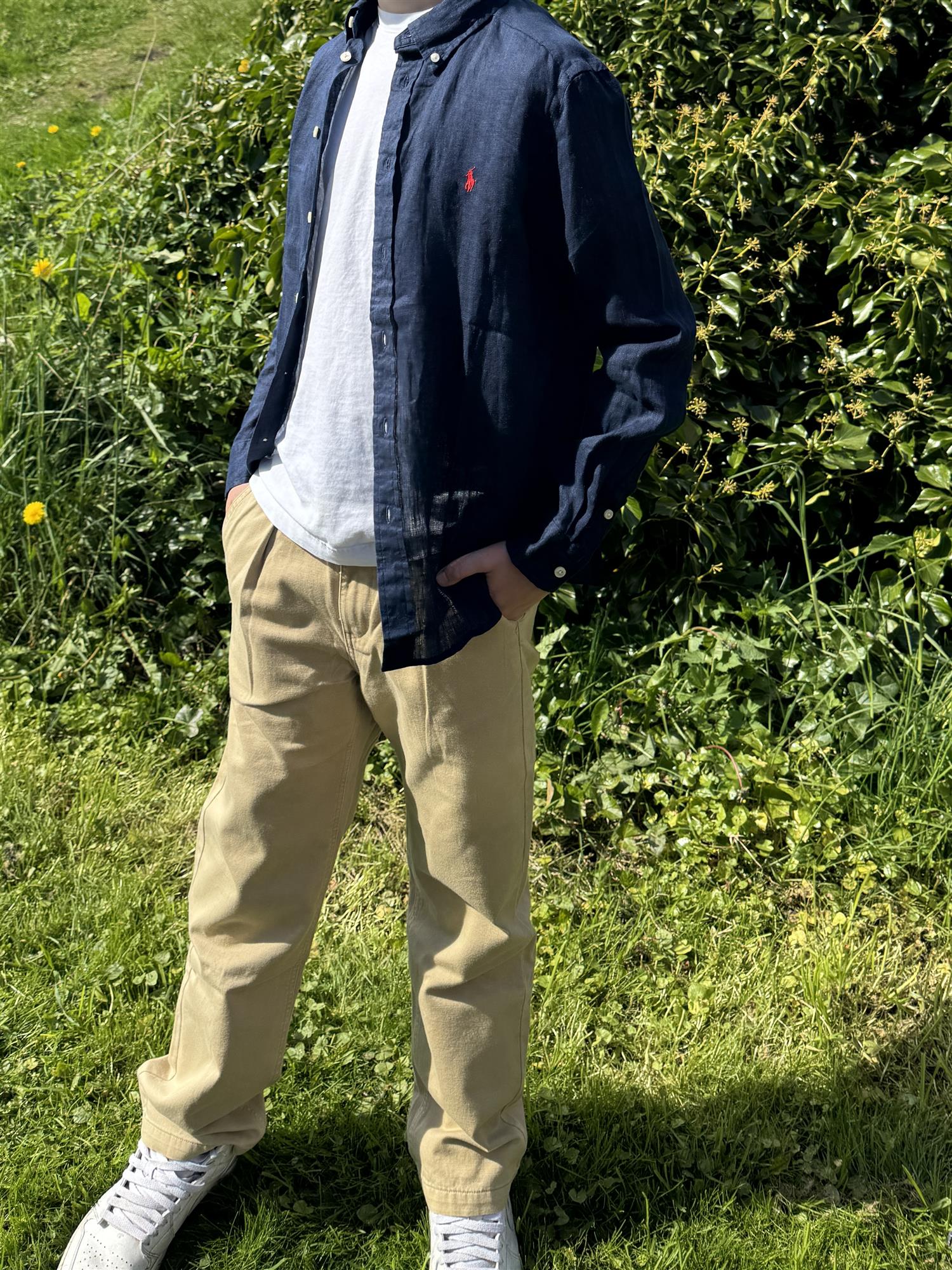 RALPH LAUREN 8-16År Easy Pants,Teens Khaki