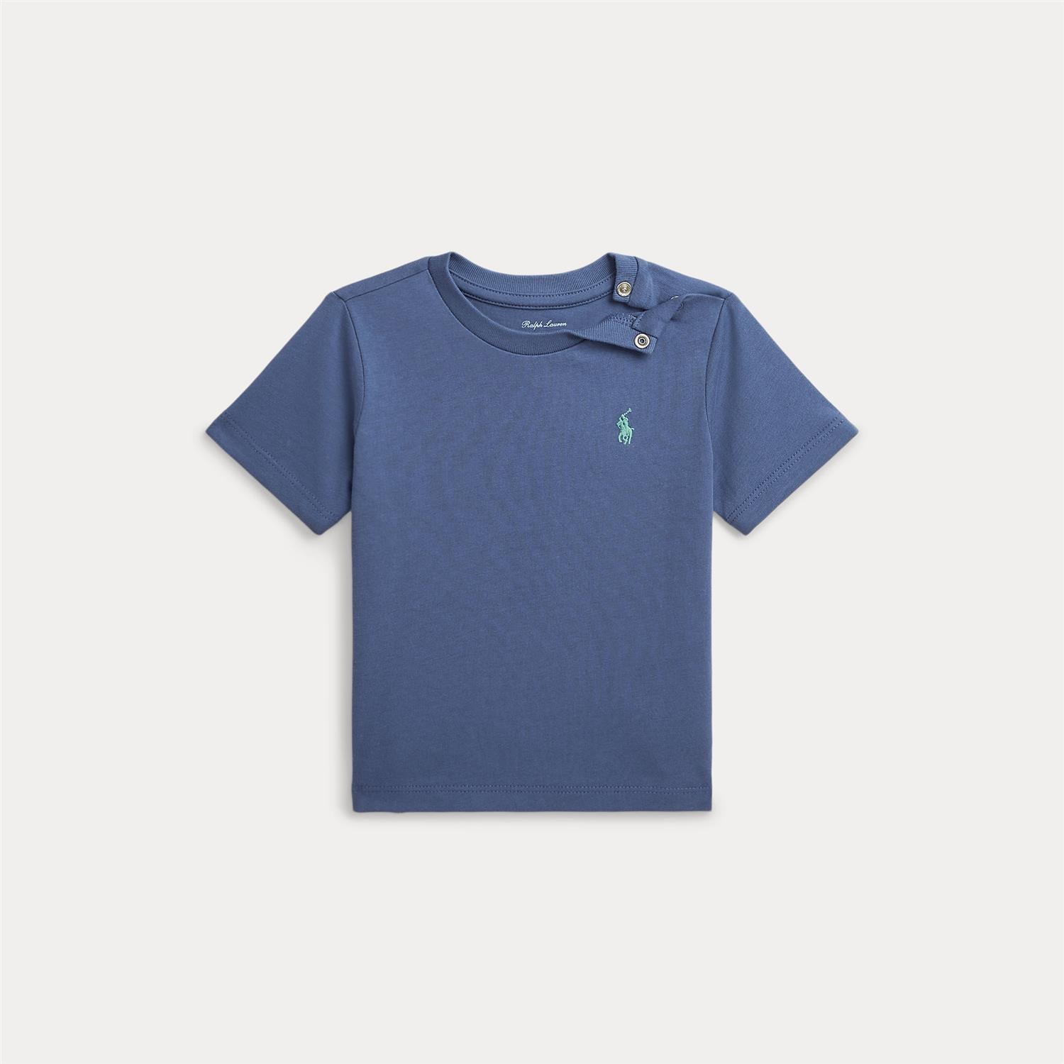RALPH LAUREN Baby 0-24mnd. SS CN-Tops T-shirt Blå