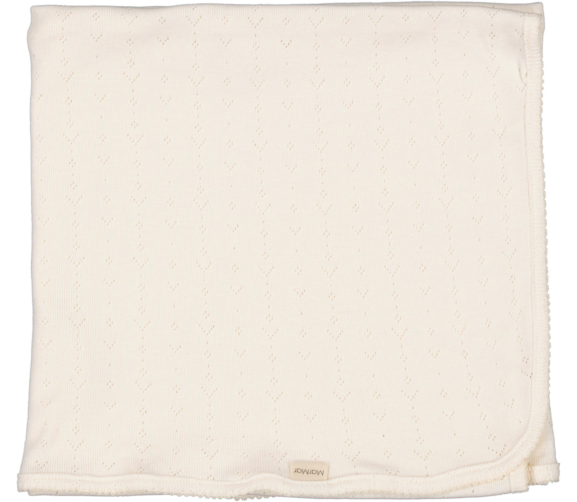 MARMAR COPENHAGEN Alida babyteppe,Pointelle Offwhite