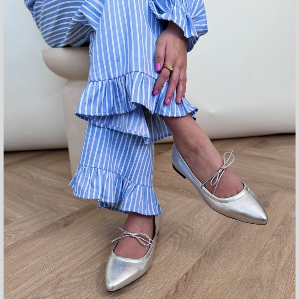 COPENHAGEN SHOES A Beauty - Ballet Flats Sølv