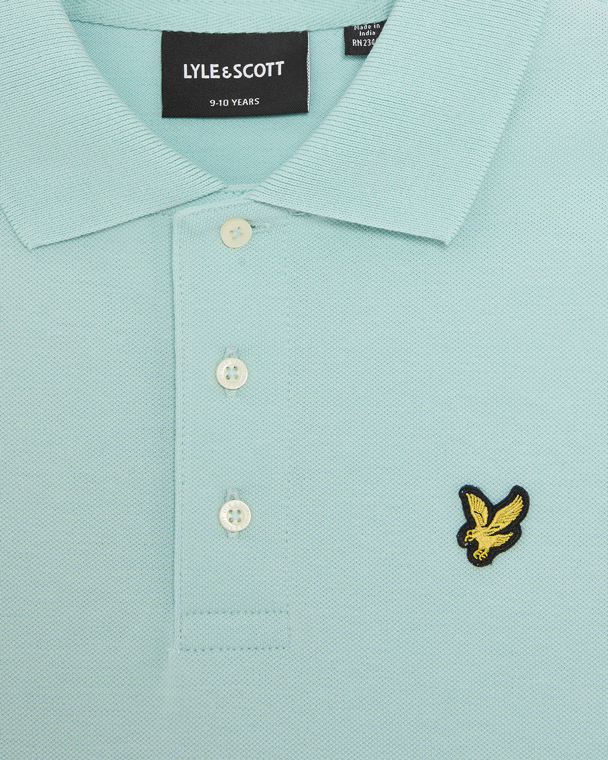 LYLE & SCOTT Polo T-skjorte Mintblå