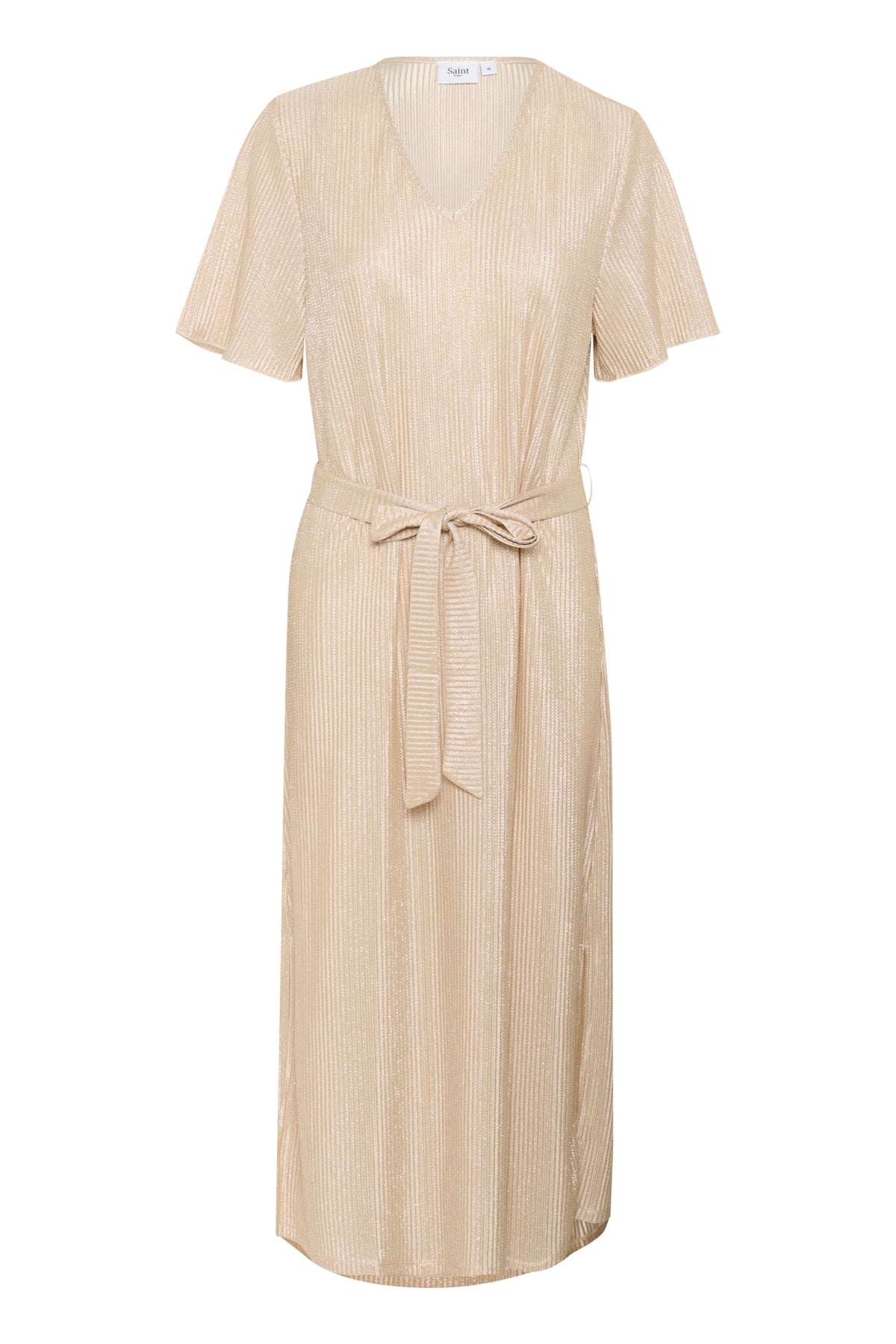 SAINT TROPEZ Evy Dress Winter White Gull/Krem