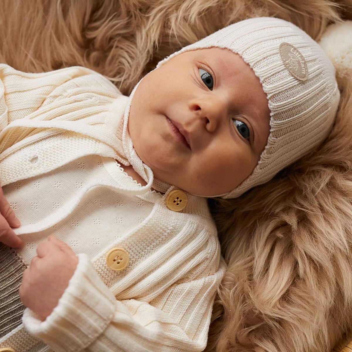 LILLELAM Lue Baby Natur Krem