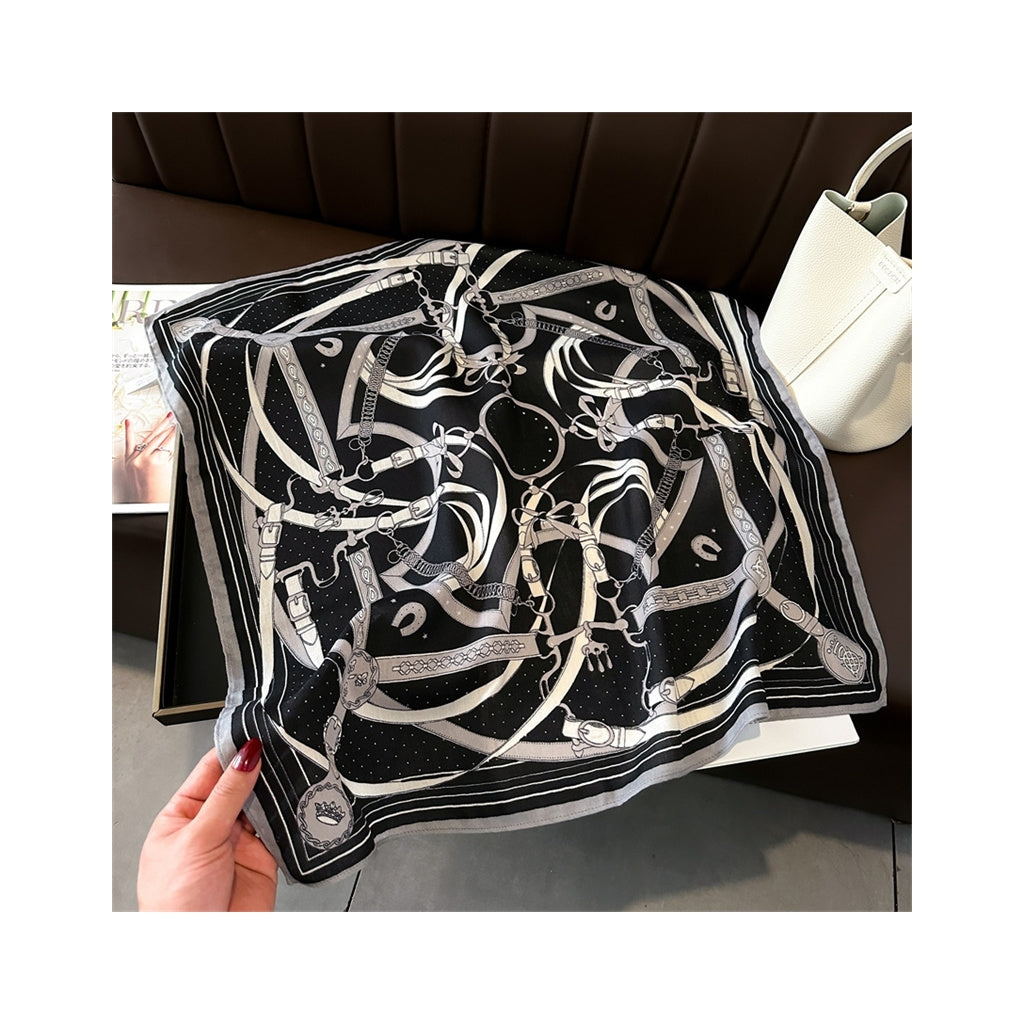 ENDLESS Bandana scarf Black