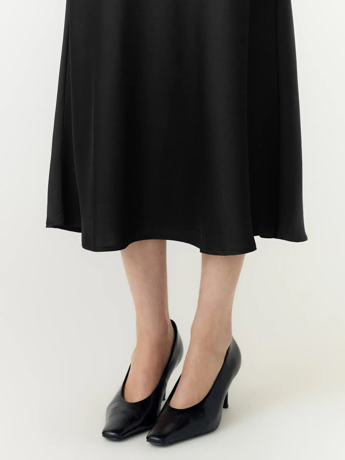 YAS Yaspella Midi Skirt Black