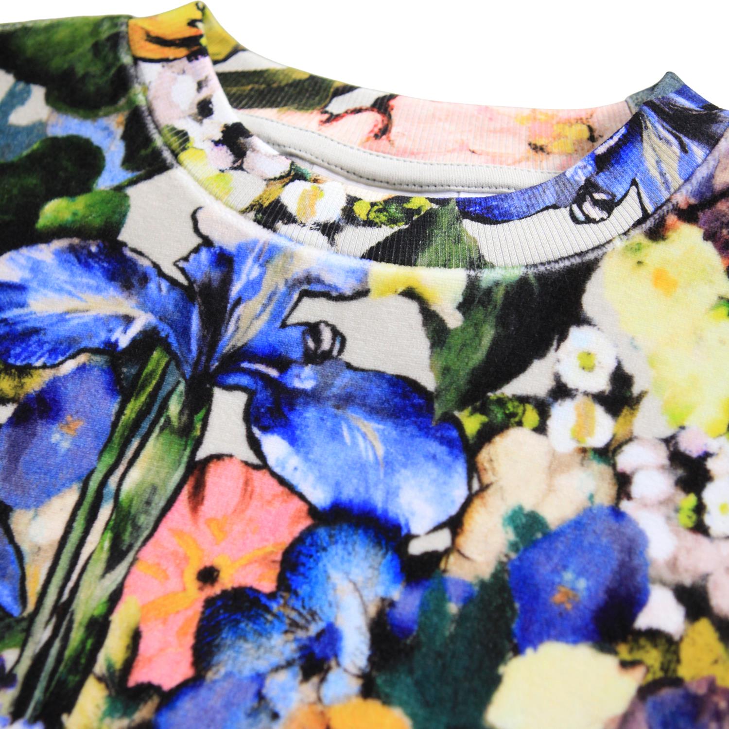 MOLO 4-12ÅR Marika Genser Velour Blomstret