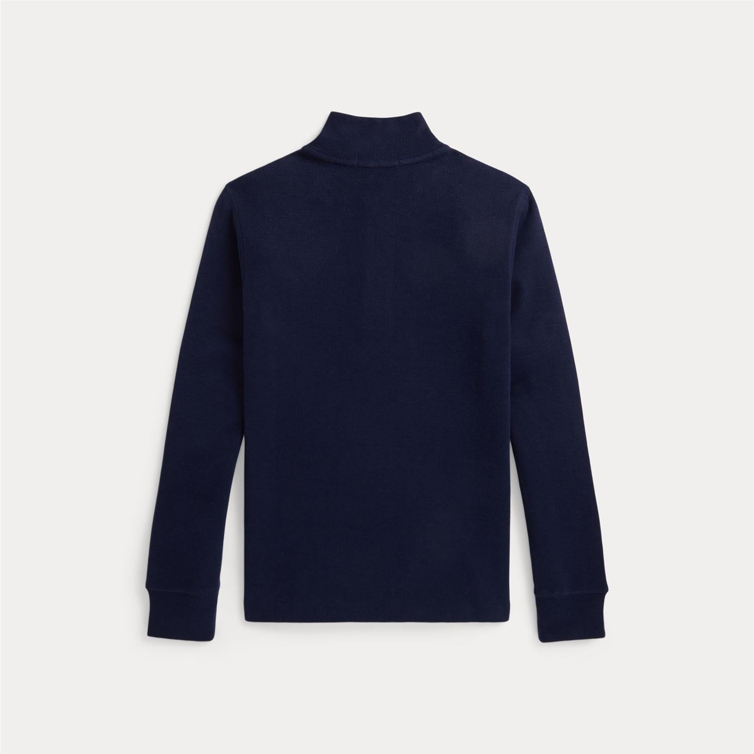 RALPH LAUREN 8-16År Half Zip Pullover Mørkeblå