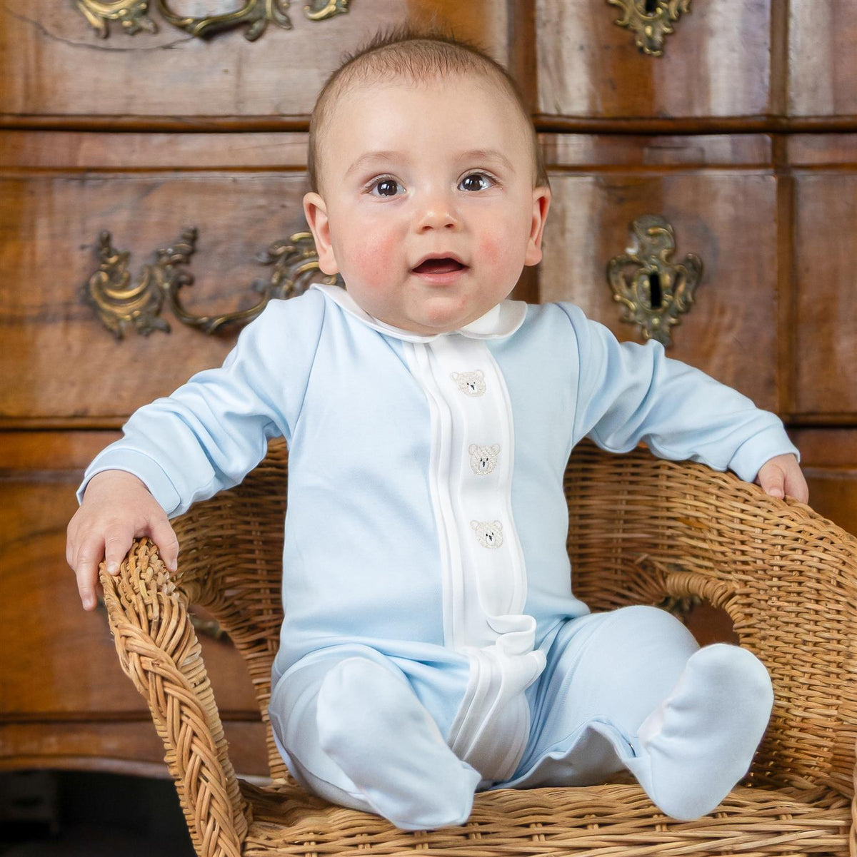 EMILE ET ROSE Miles Babydress,Bear Blå