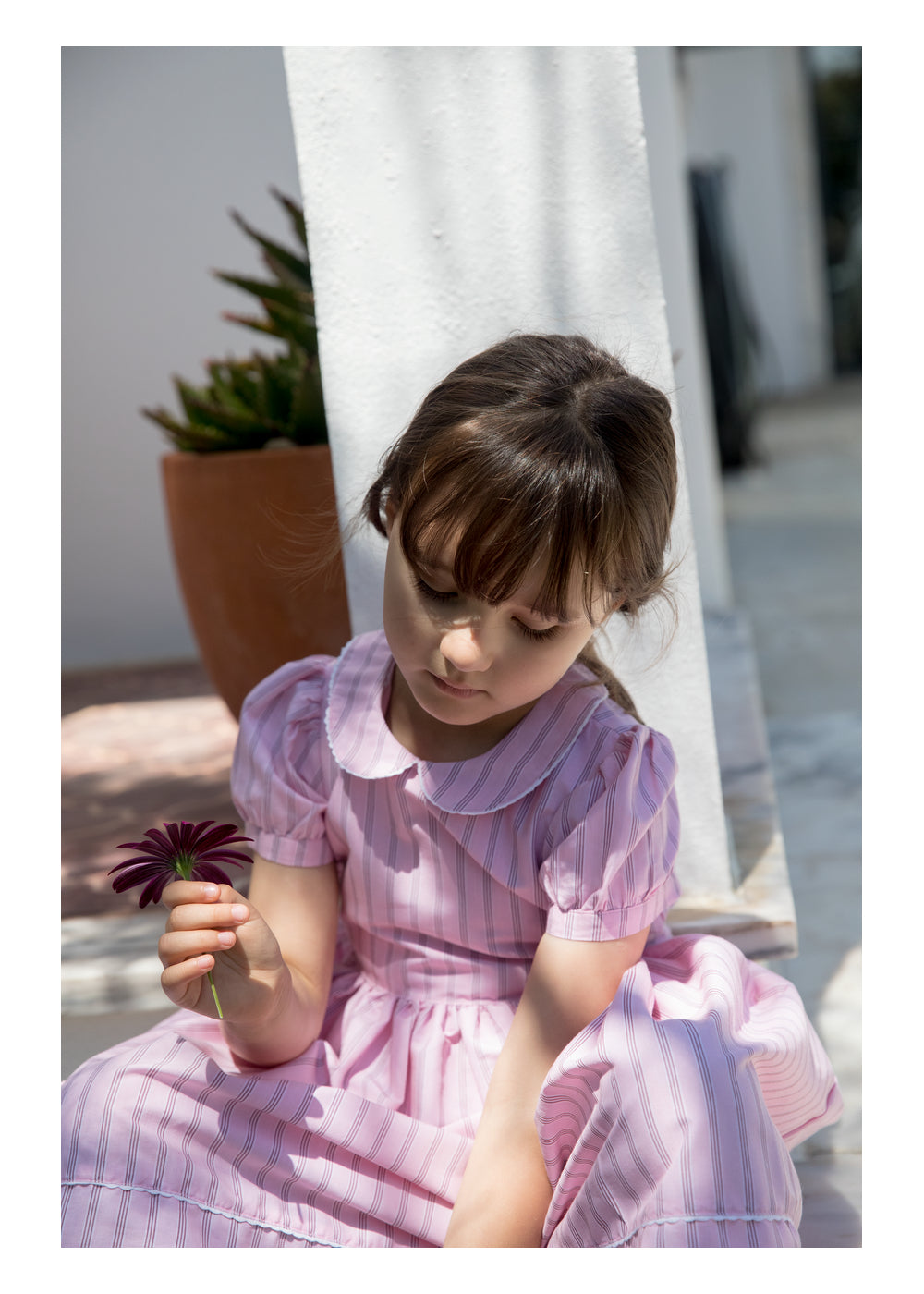 MARMAR COPENHAGEN 3-12ÅR Darcel Dress Rosa - Farmor Ingvarda