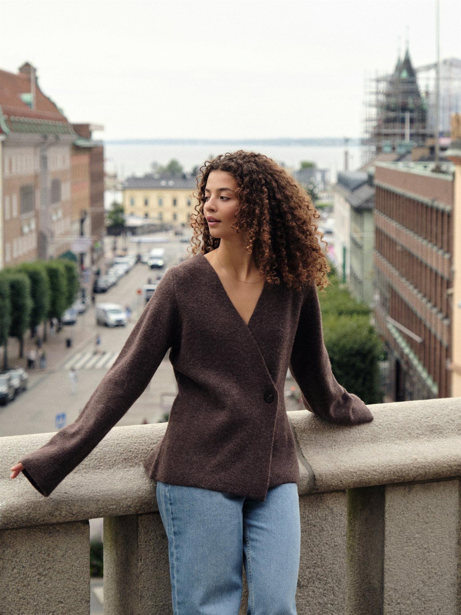 NEO NOIR Marie Louise Knit Cardigan