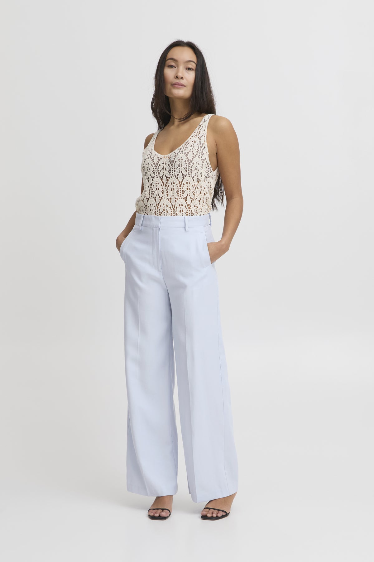 ATELIER RÊVE Irleono Pants Lysblå