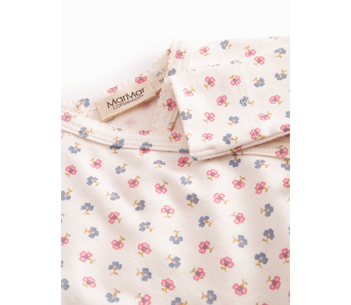 MARMAR COPENHAGEN 0-3ÅR Rula Babydress u/fot,Mini Flower,Newborn Blomstret - Farmor Ingvarda