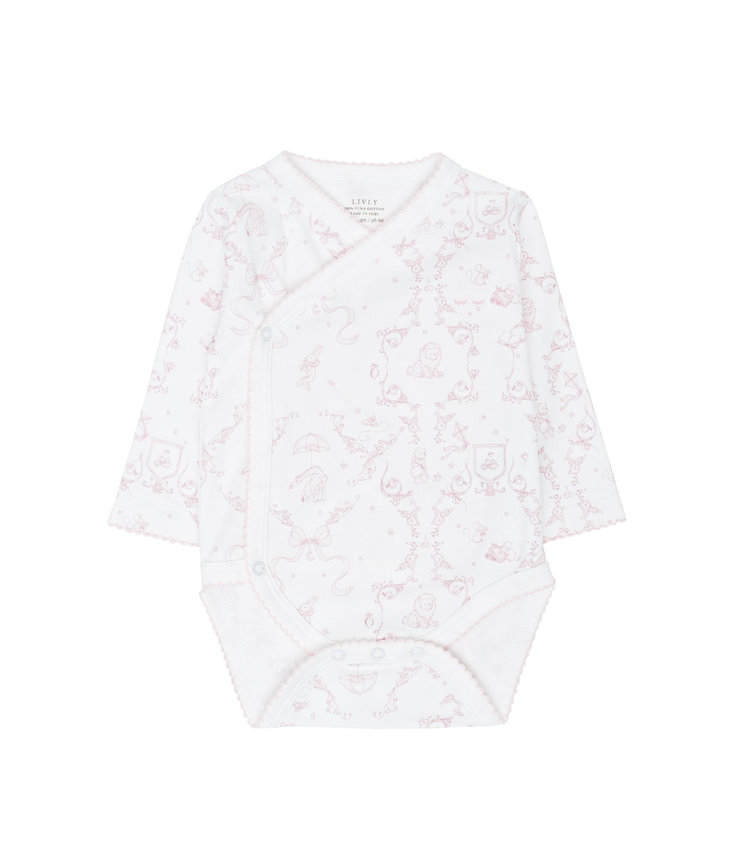LIVLY Wonderland Crossed Body Hvit/Rosa
