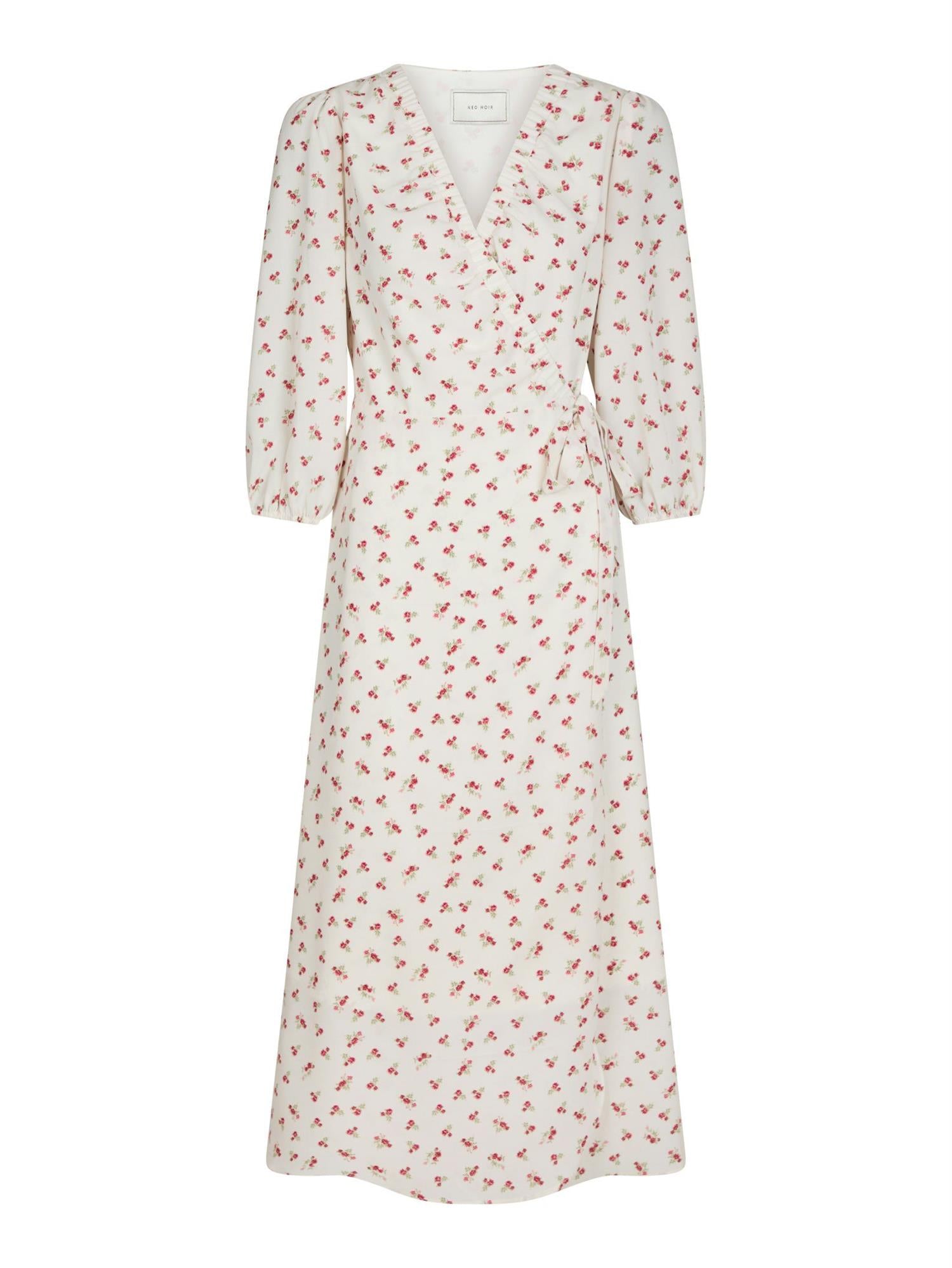 NEO NOIR Malinga Simple Flower Dress Red