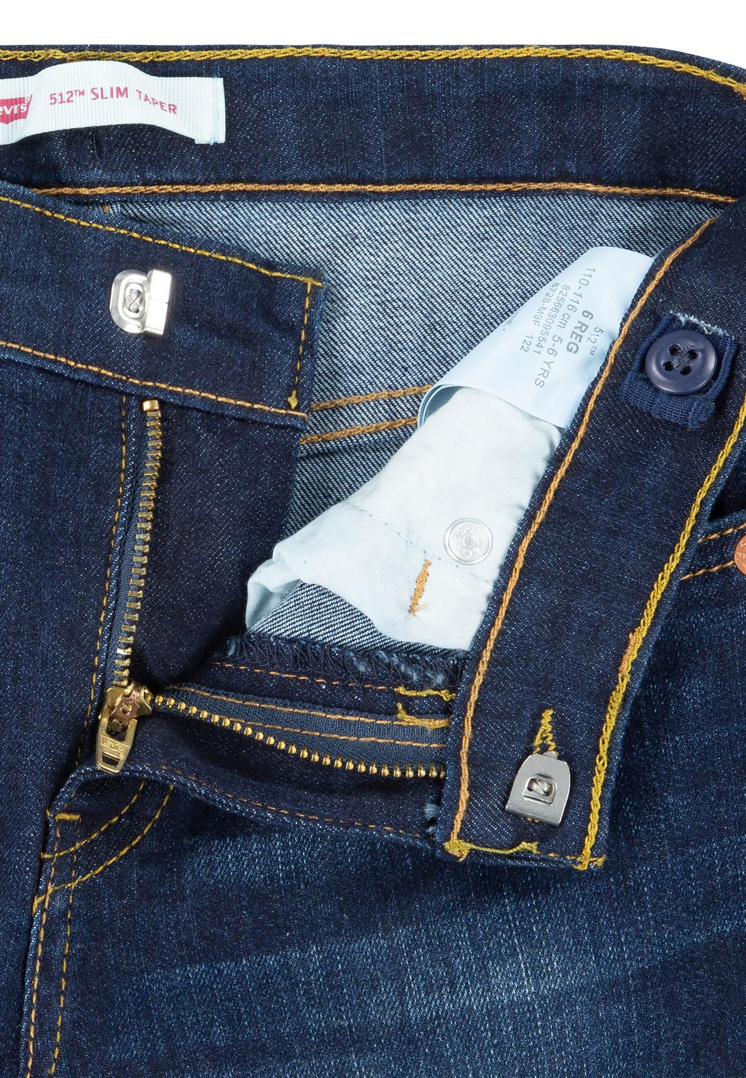 LEVIS 4-14ÅR 512 Slim taper Blå