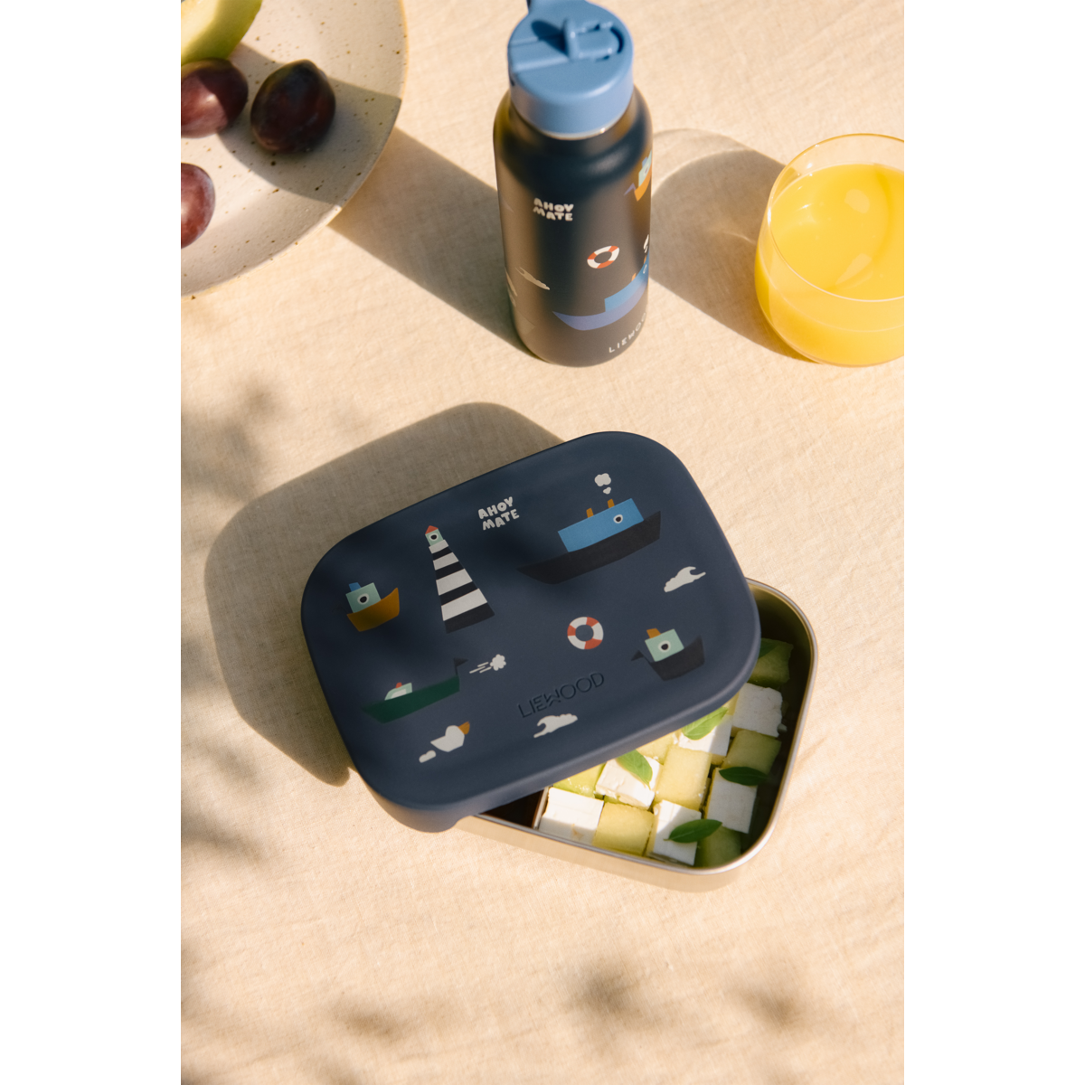 LIEWOOD Falk Water bottle 350ml,Sailing