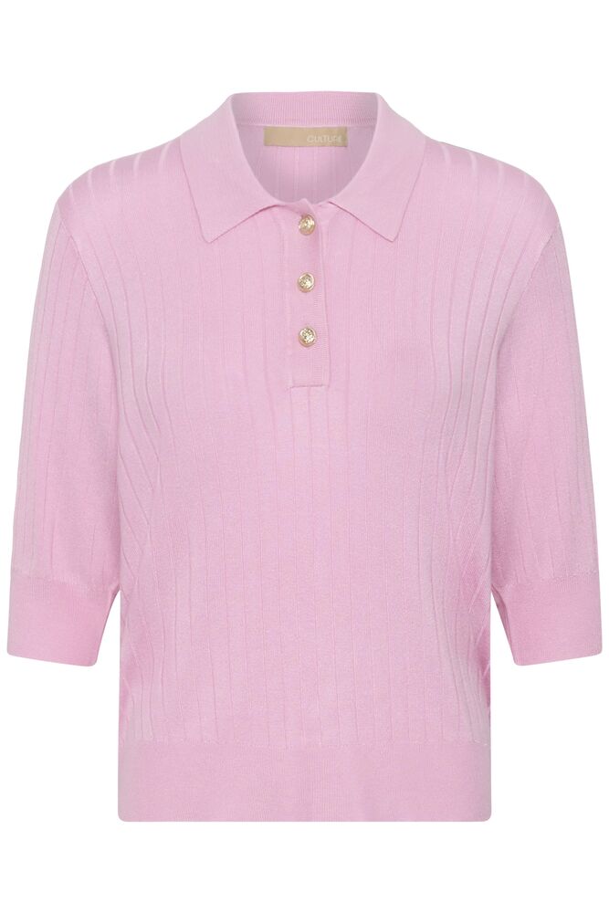 CULTURE Sophi Annemette Polo Pink - Farmor Ingvarda