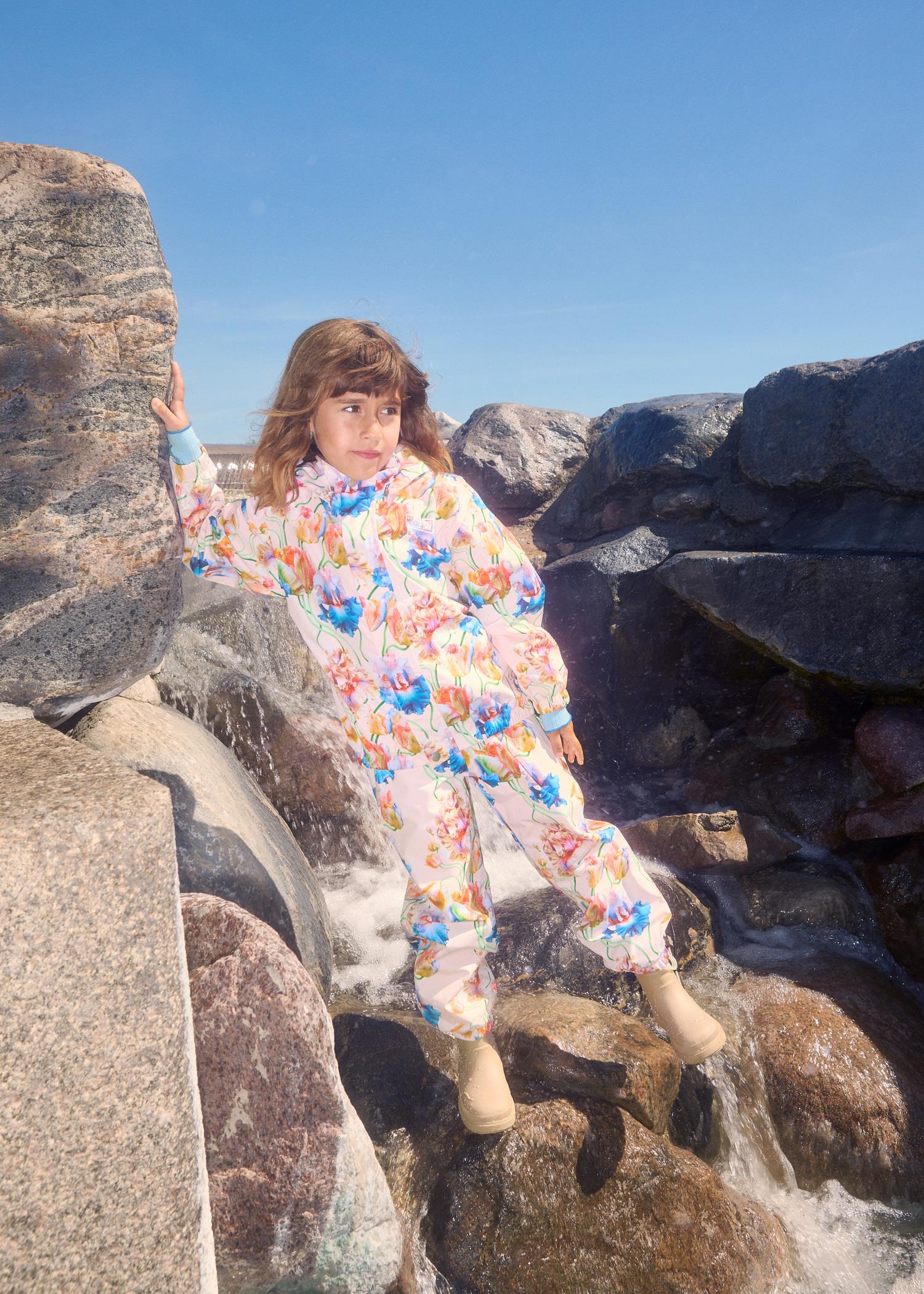 MOLO 0-4ÅR Hill soft shell dress Rosa