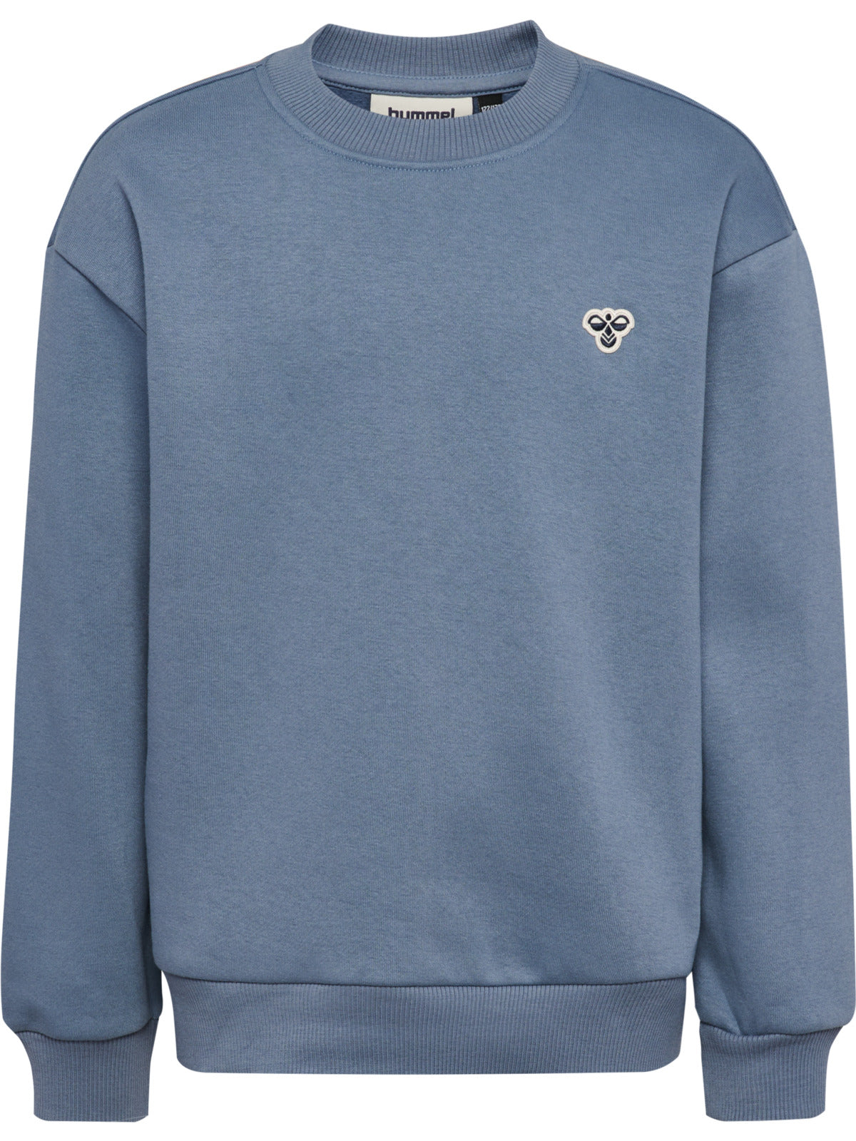 HUMMEL 4-10ÅR Loose Crewneck Bee Jr Jeans Blå