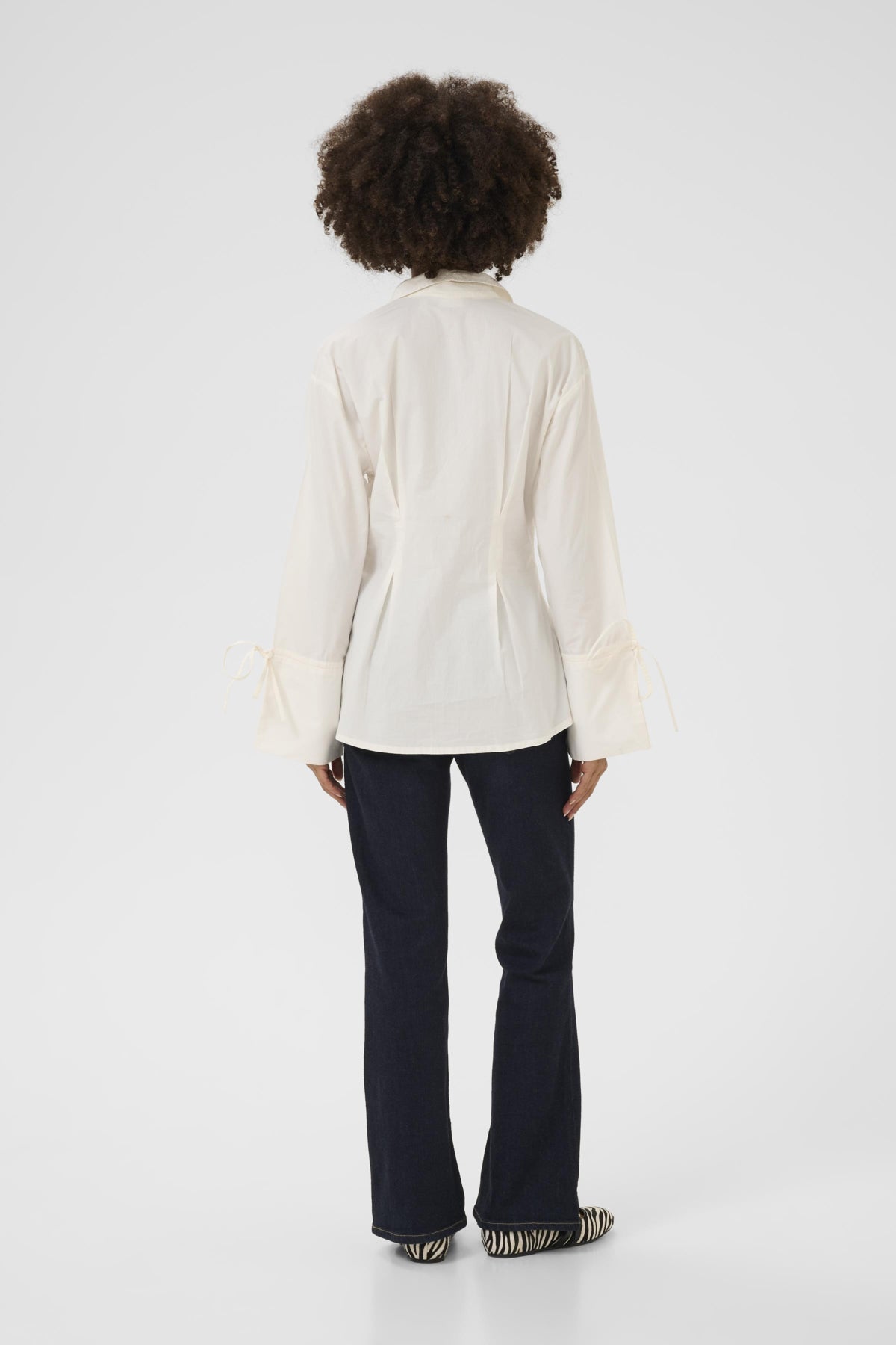 CULTURE Allison Olena Fitted Shirt