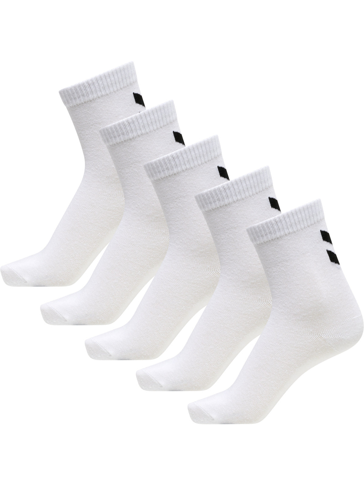 HUMMEL 4-14ÅR Make my day sokker 5 pk. Hvit