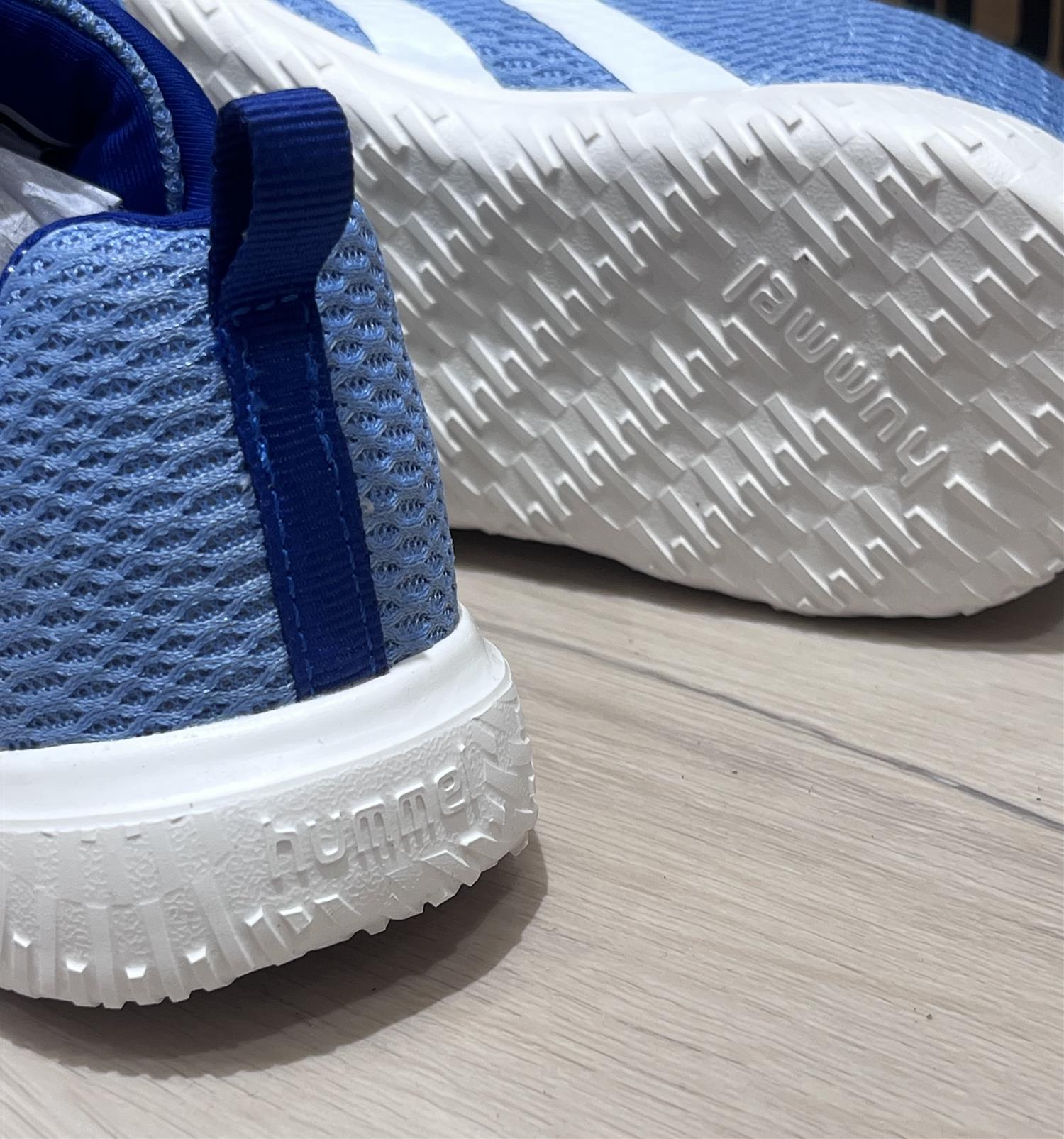 HUMMEL SKO/TØFLER Actus sko Recycled Jr Lyseblå