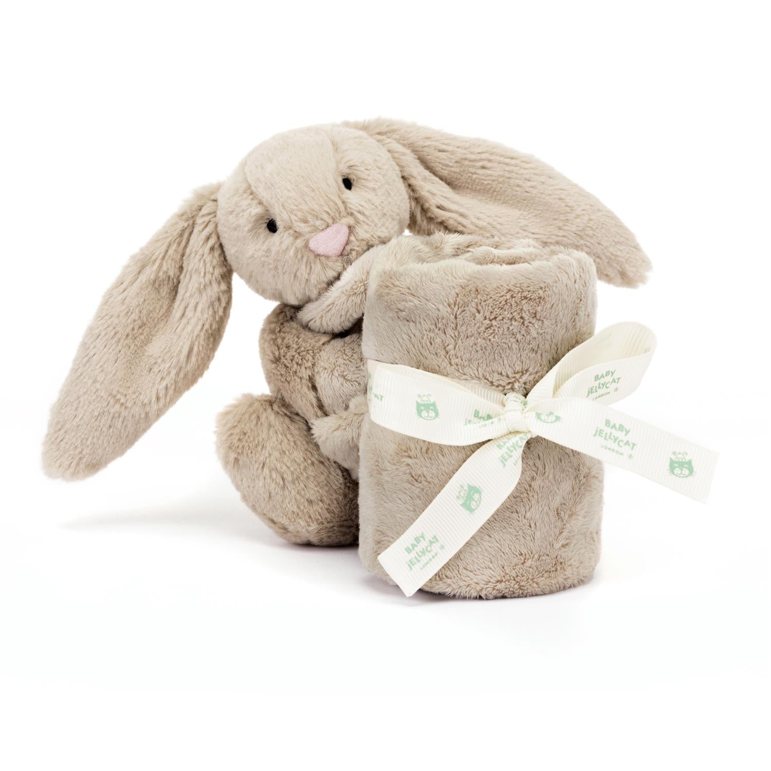 JELLYCAT Bashful Beige Bunny Soother 34cm Beige