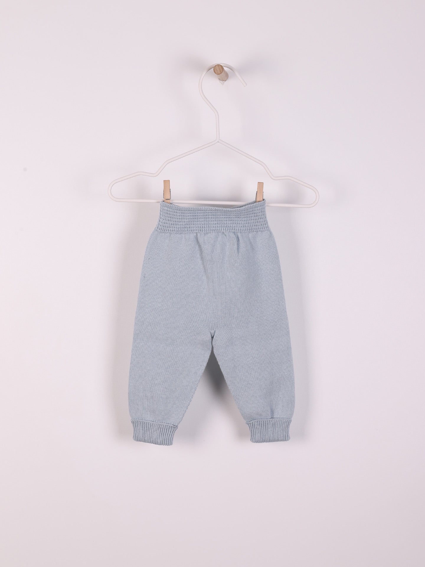 WEDOBLE Strikket bukse Dus Blå