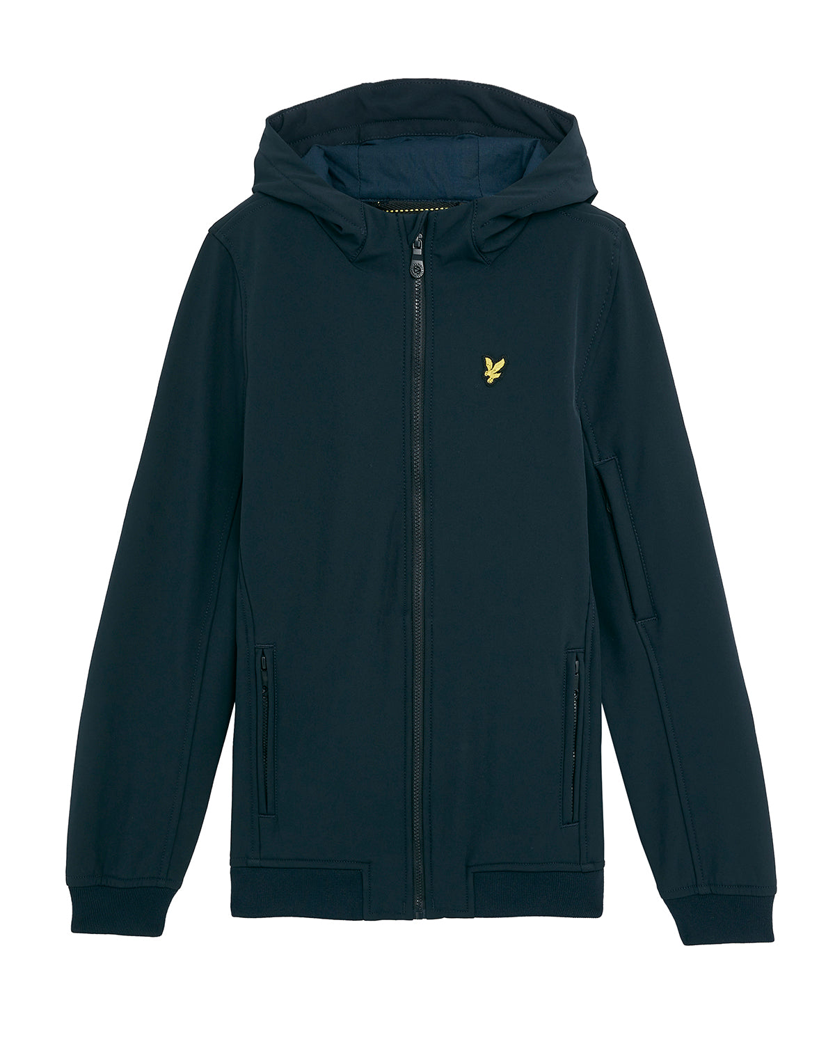 LYLE & SCOTT SoftShell Hooded Jacket Mørkeblå