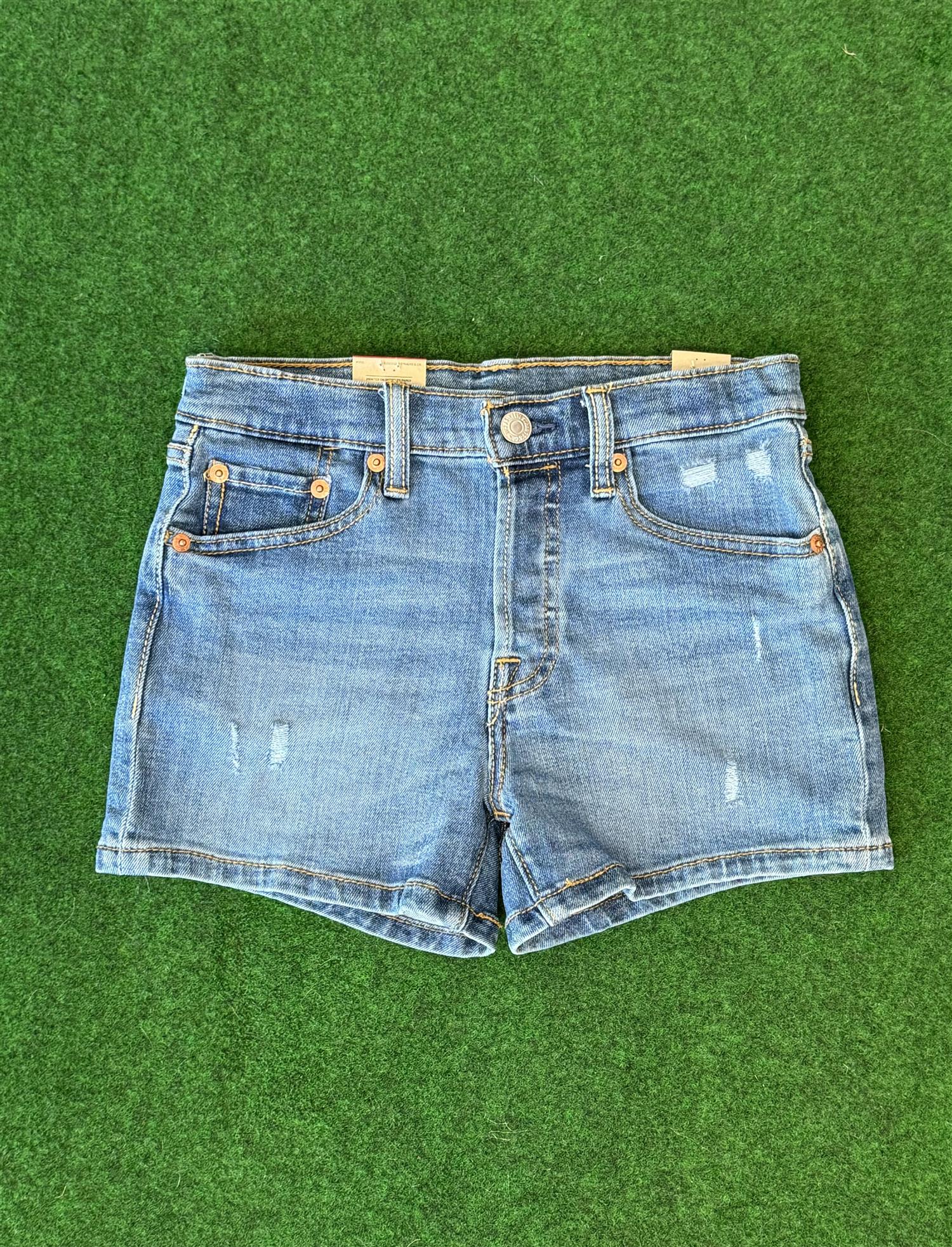 LEVIS Shorts 501 Jeans Blå
