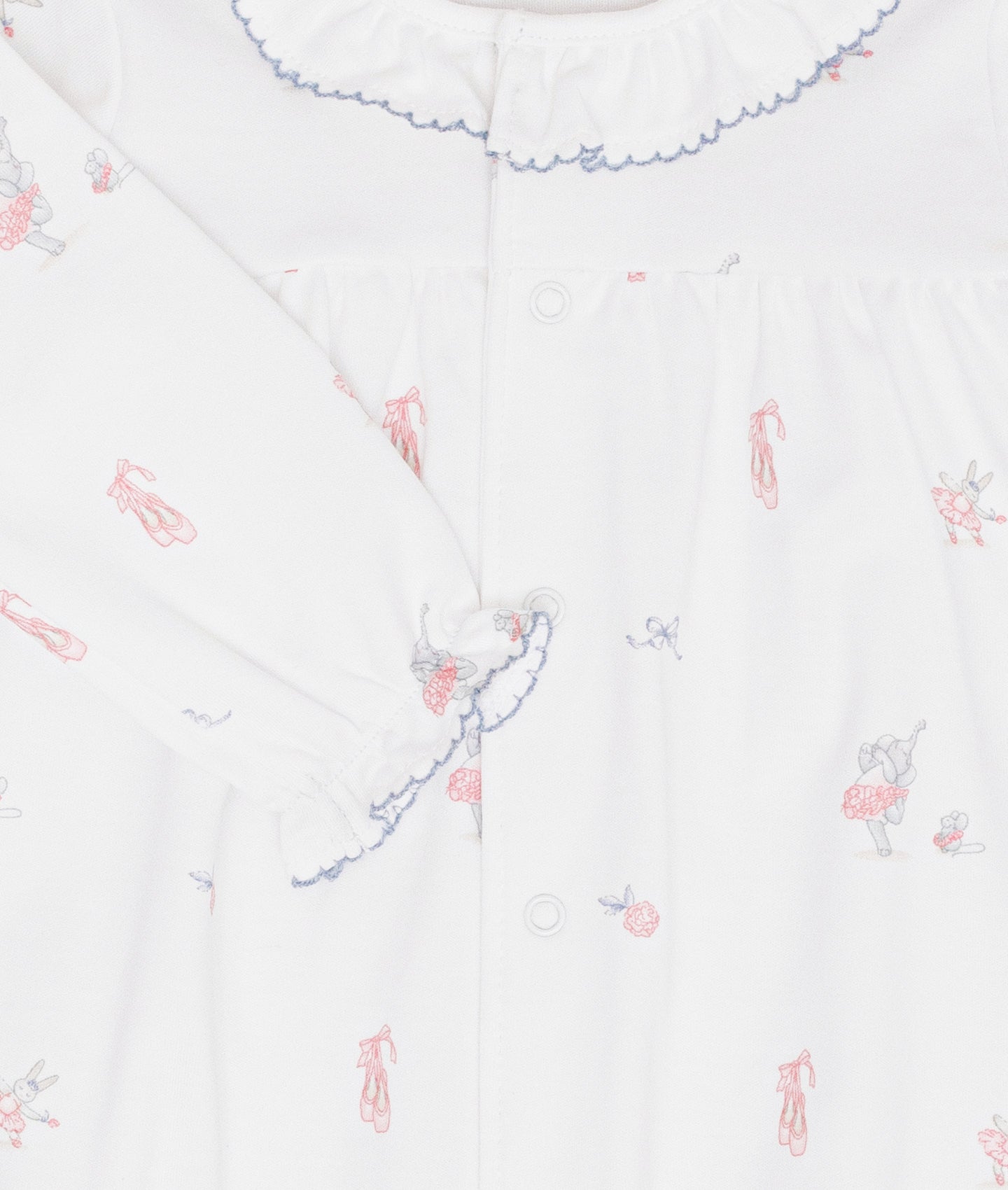 LIVLY Ballerina Gia Overall Hvit/Rosa