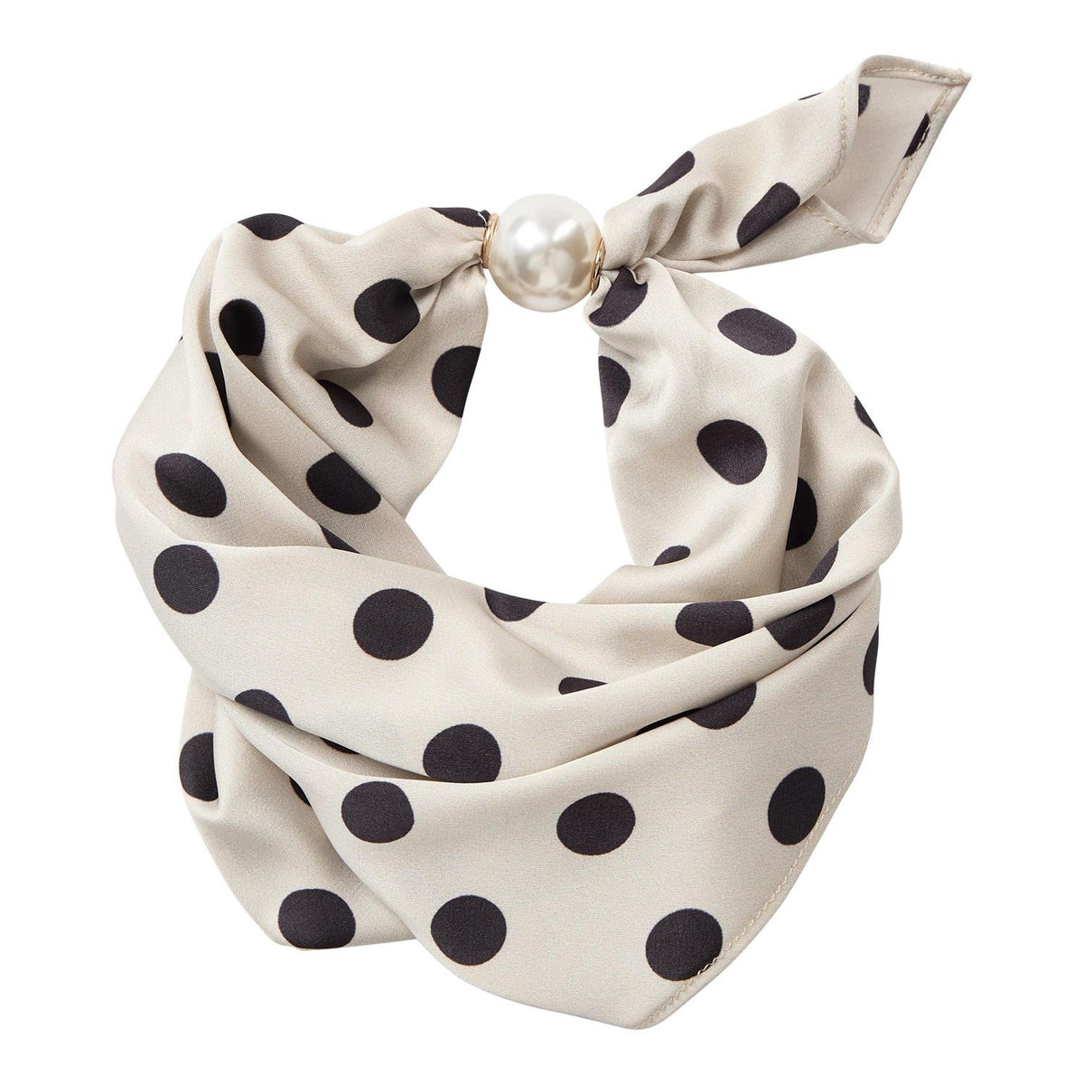 CO´ COUTURE Pearl Scarf Black