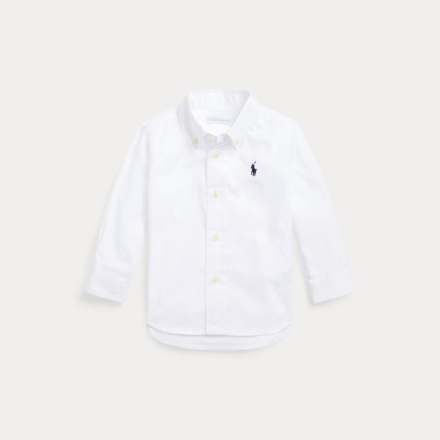RALPH LAUREN Baby 0-24mnd. Oxford Skjorte,Baby Hvit