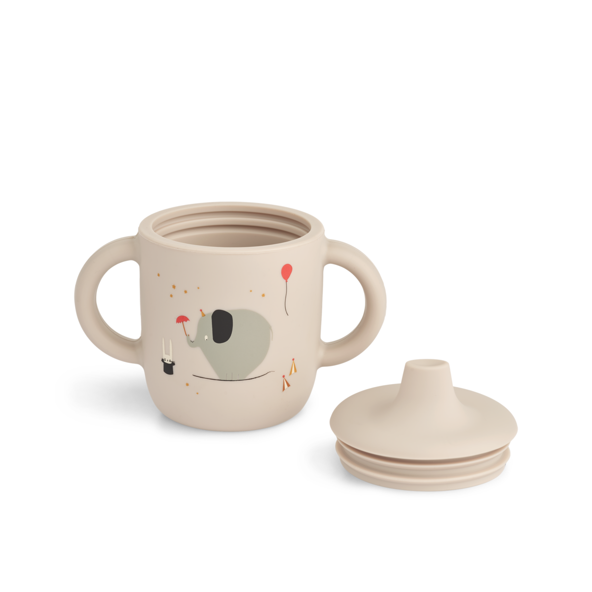 LIEWOOD Neil Sippy Cup,Circus Sand