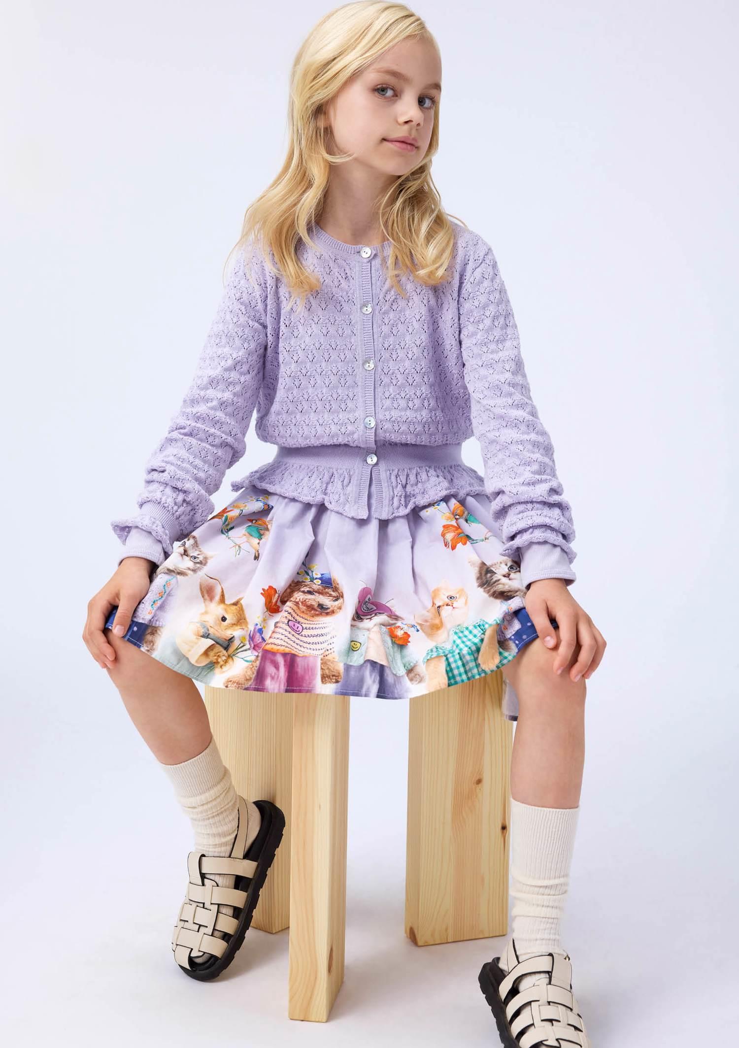 MOLO 4-12ÅR Casie Kjole,Cuties Lilla