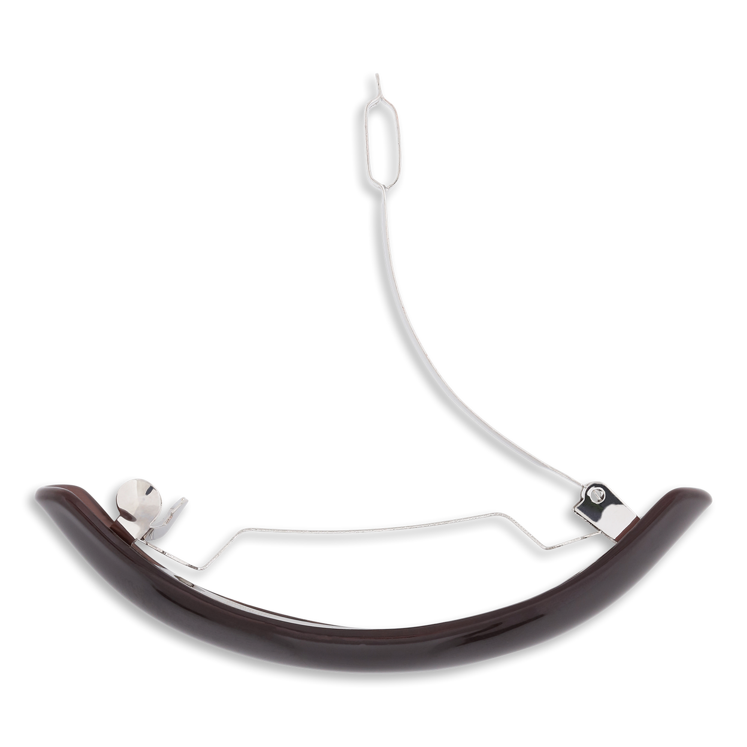 SUI AVA Curved Bone Clip Brown