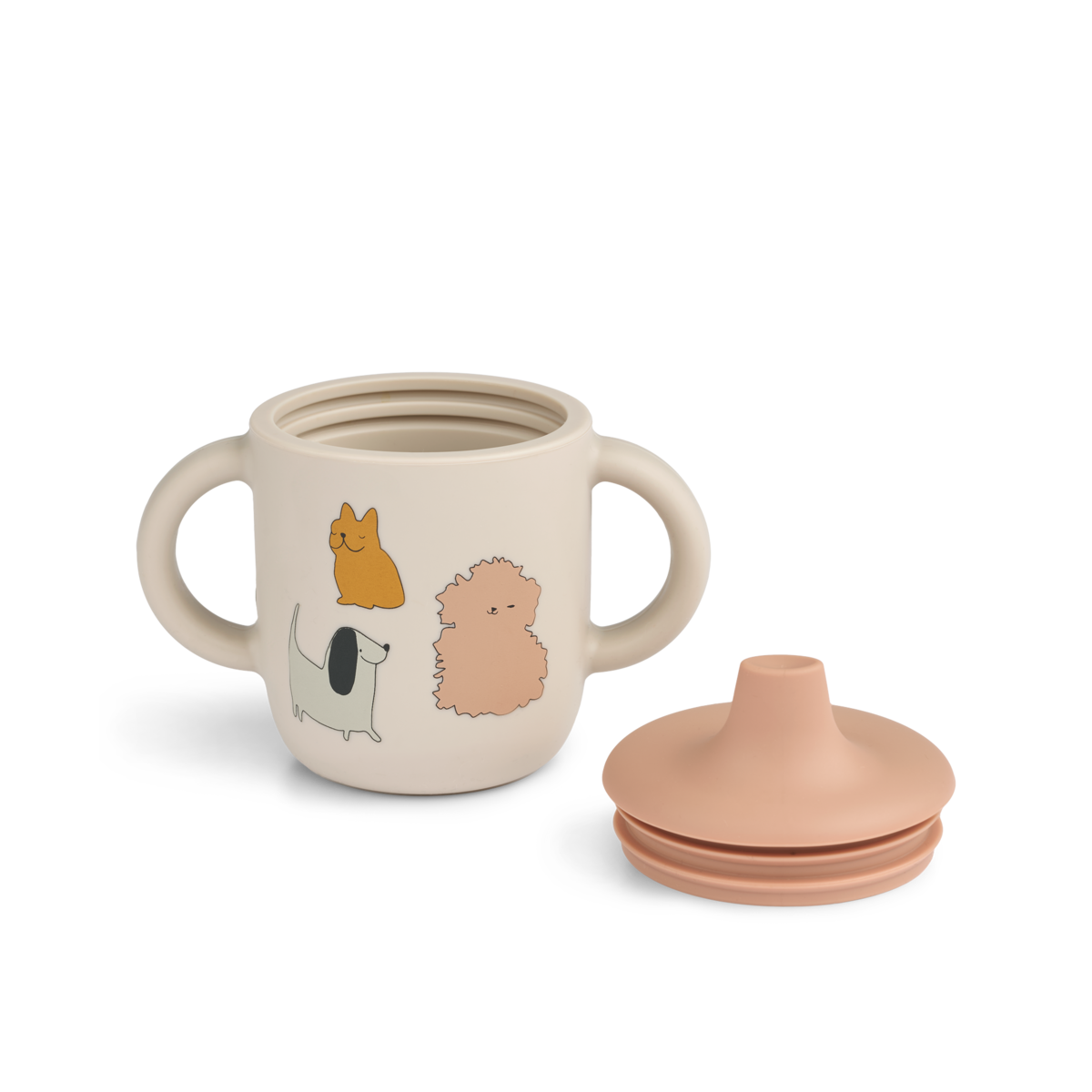 LIEWOOD Neil Sippy Cup,Cats&Dogs