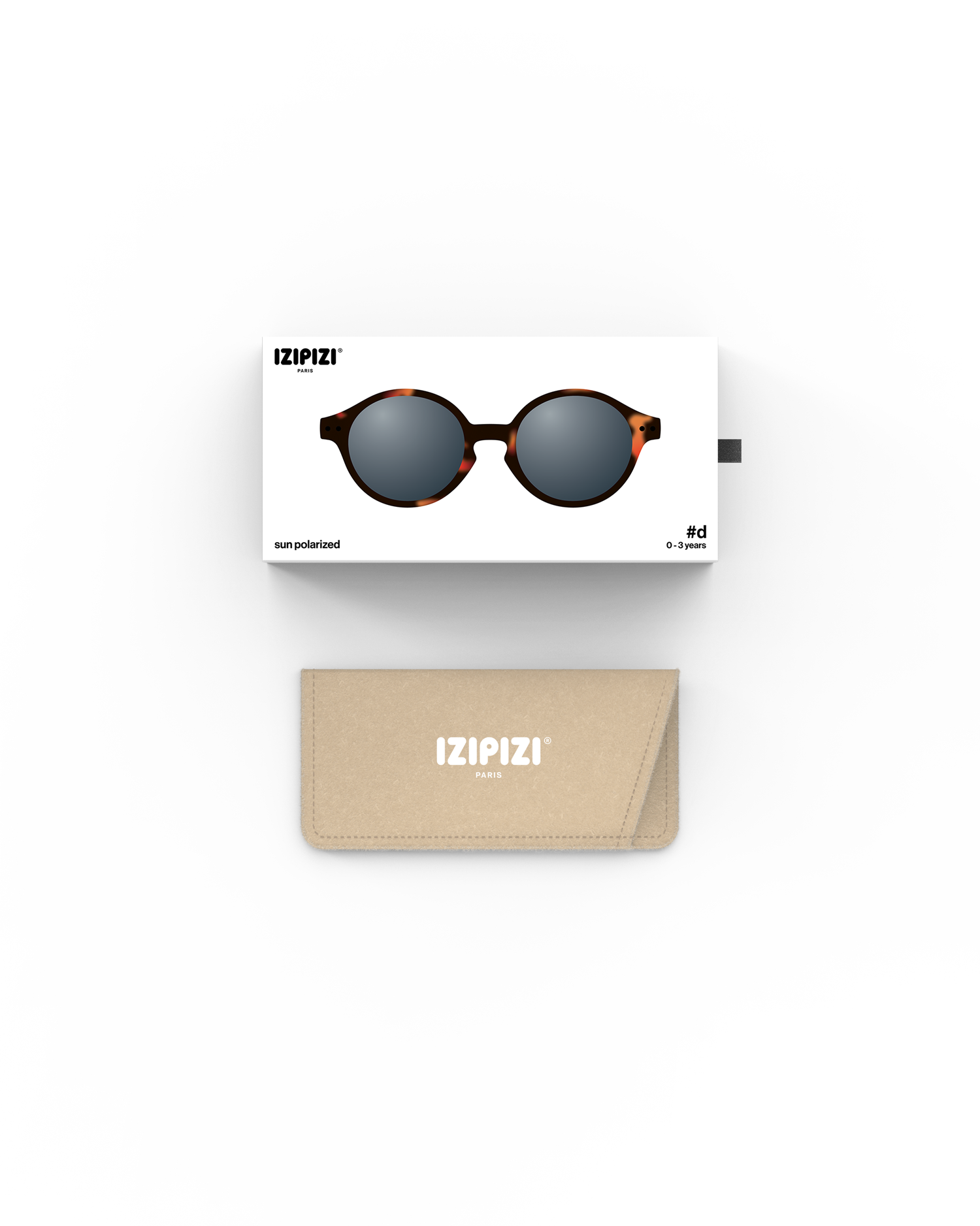 IZIPIZI Solbriller Baby 0-3 år Tortoise - Farmor Ingvarda