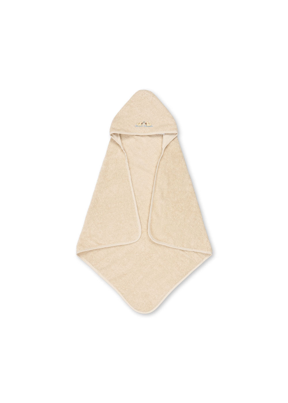 FANGA FONTANA by Konges Sløjd Figo Baby Towel GOTS Krem