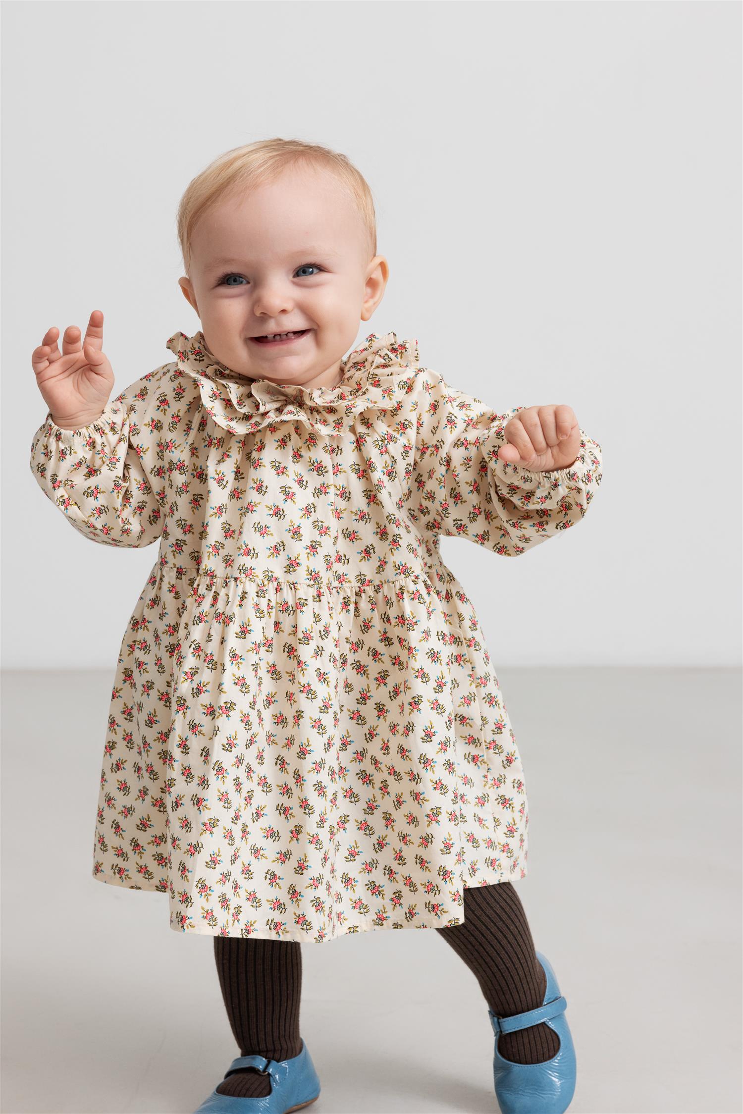 MARMAR COPENHAGEN Dalin Poplin Dress,Baby Blomstret