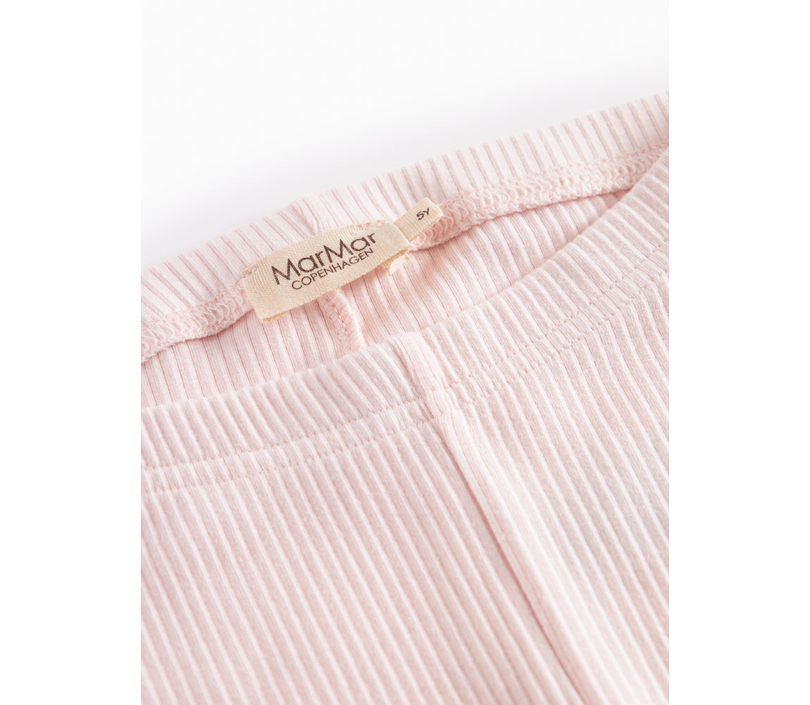 MARMAR COPENHAGEN 0-3ÅR Leggings Rib Lys Rosa - Farmor Ingvarda