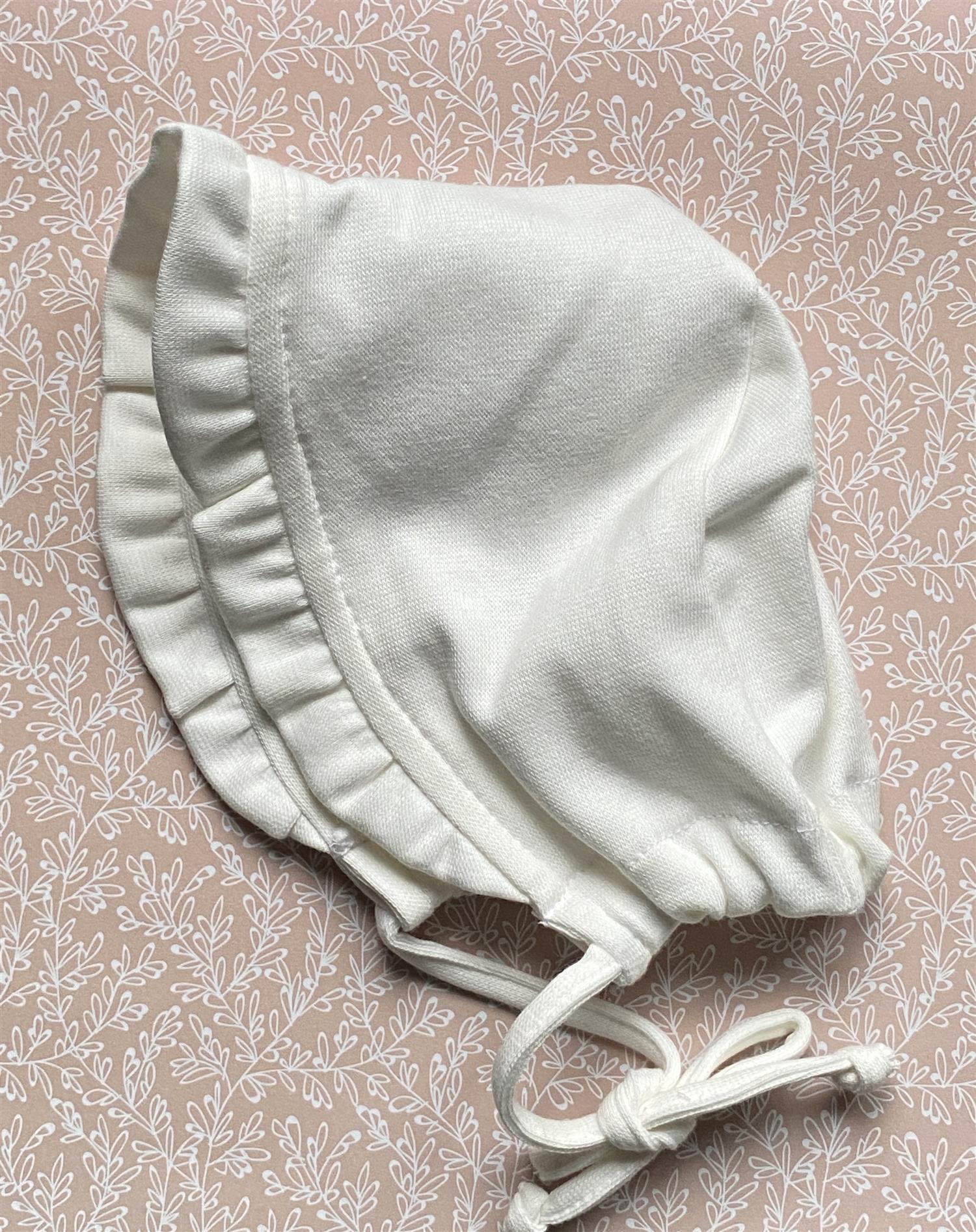 MP, LUER Sami Baby Bonnet Krem